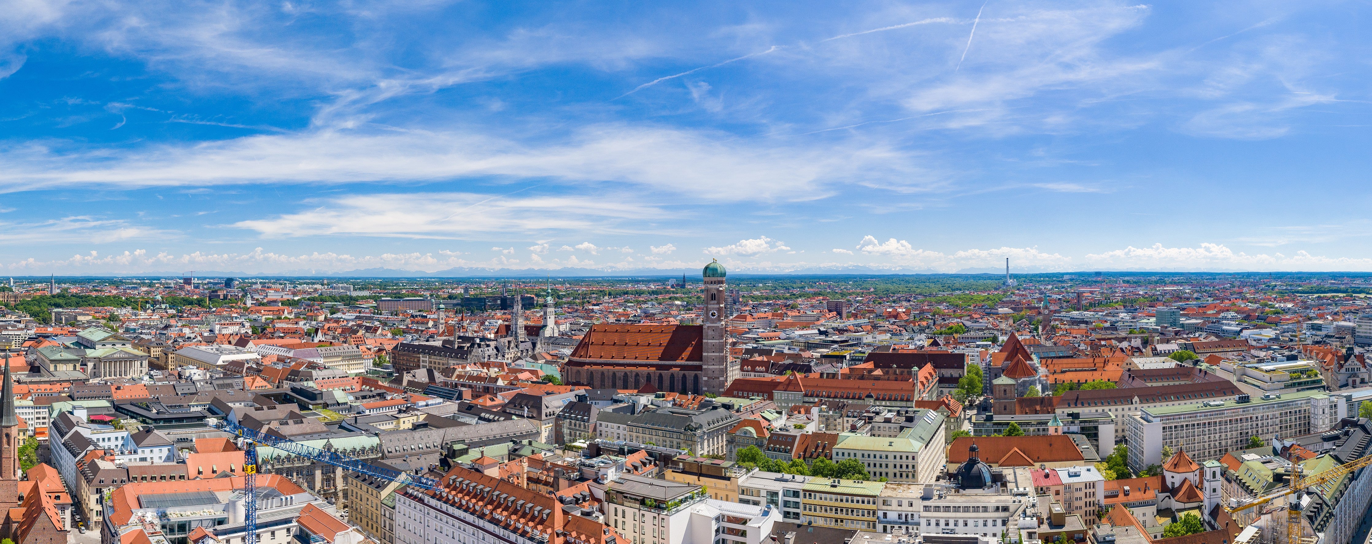 Wandverkleidung Schlafzimmer-München Panorama