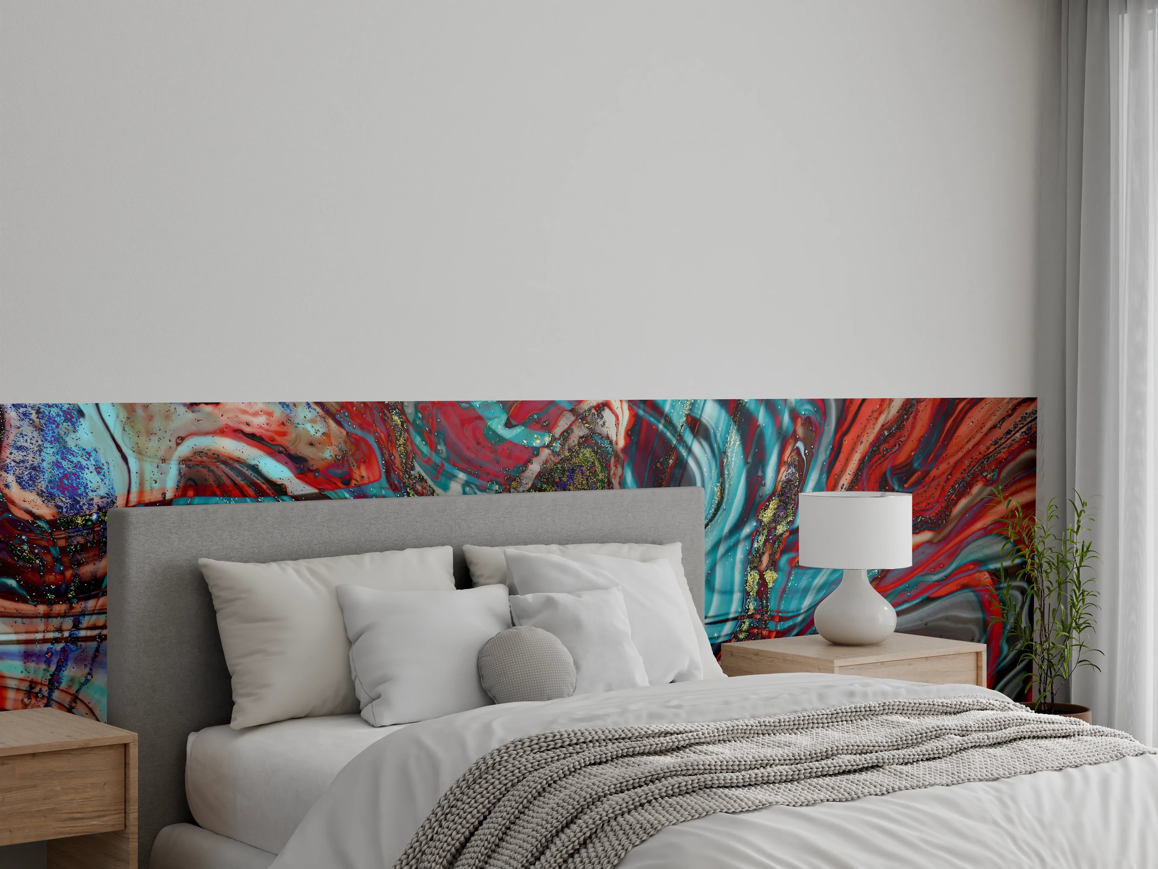 Wandverkleidung Schlafzimmer - Natürlicher Luxus Marmor