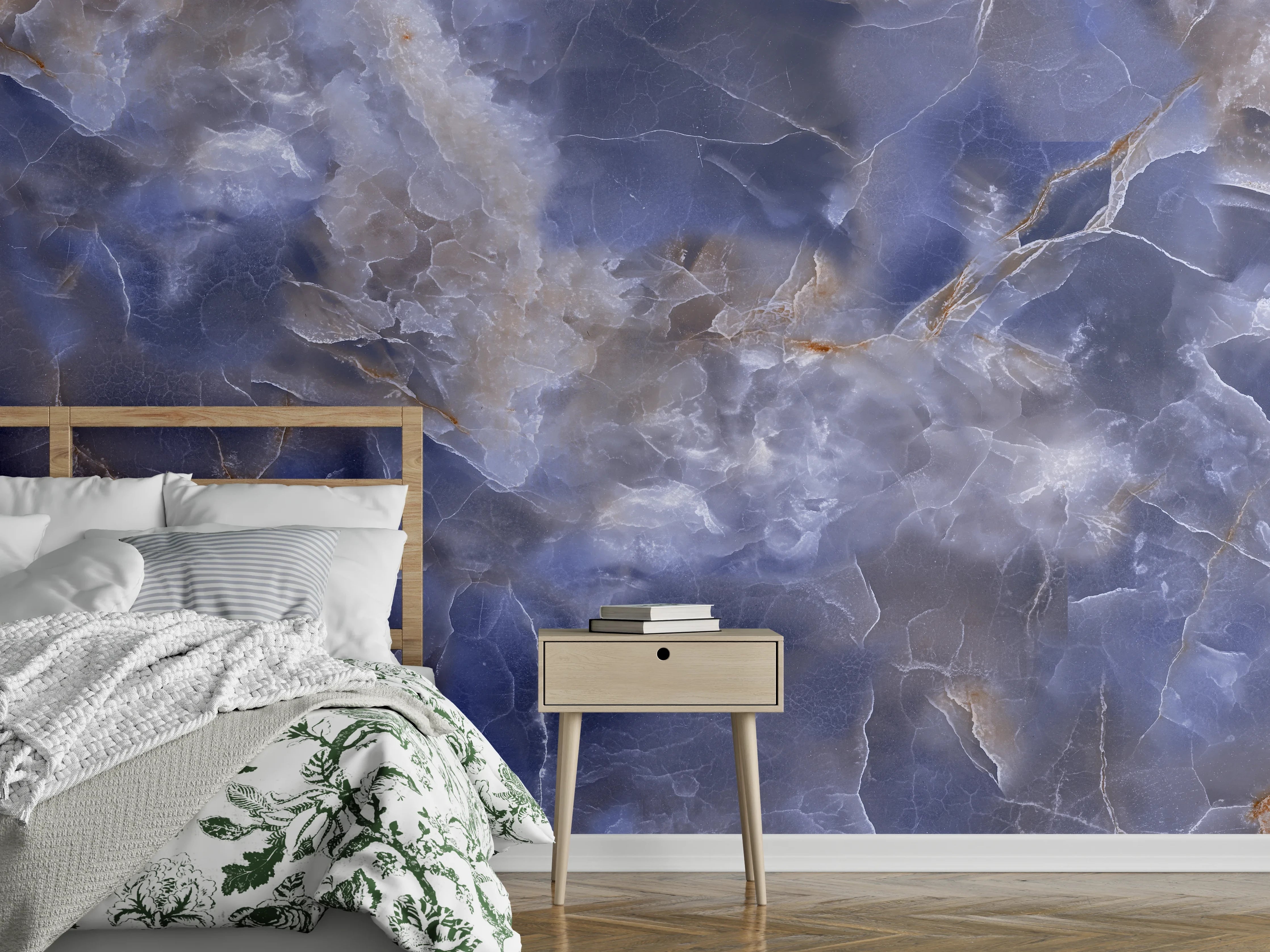 Wandverkleidung Schlafzimmer - Natürlicher Onyx-Marmor