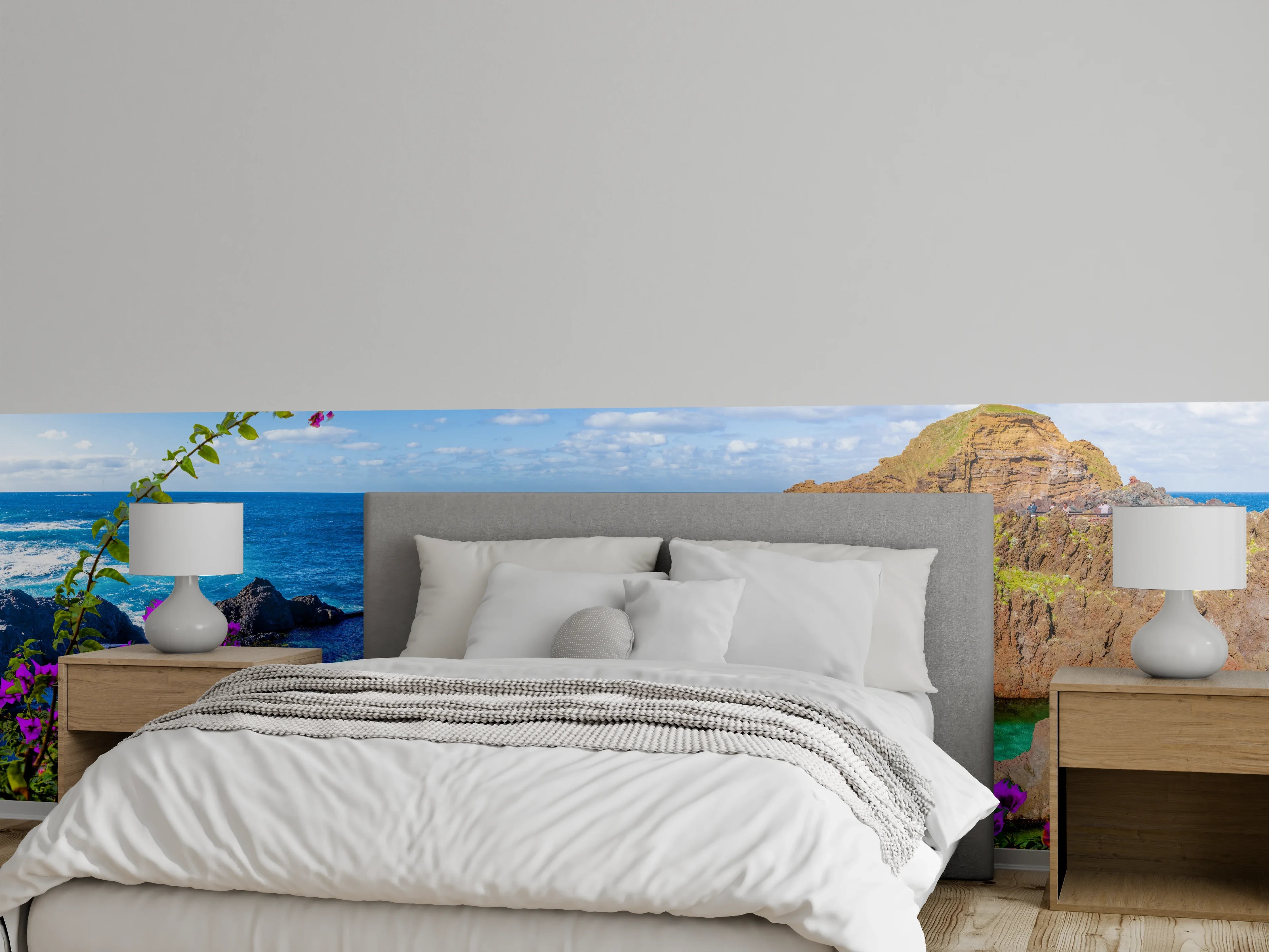 Wandverkleidung Schlafzimmer - Naturpool in Porto Moniz