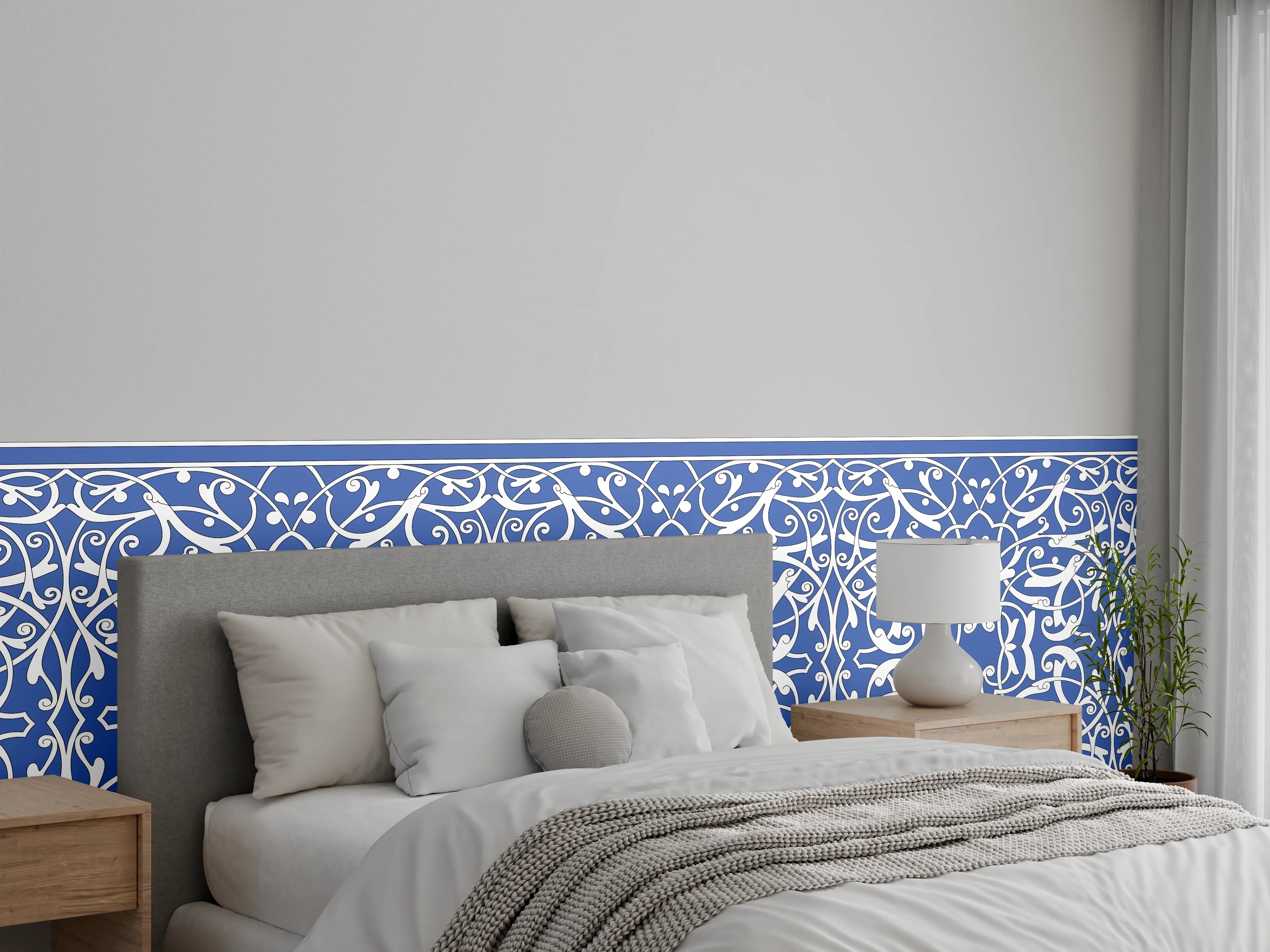 Wandverkleidung Schlafzimmer - Orientalische Fliesen 2