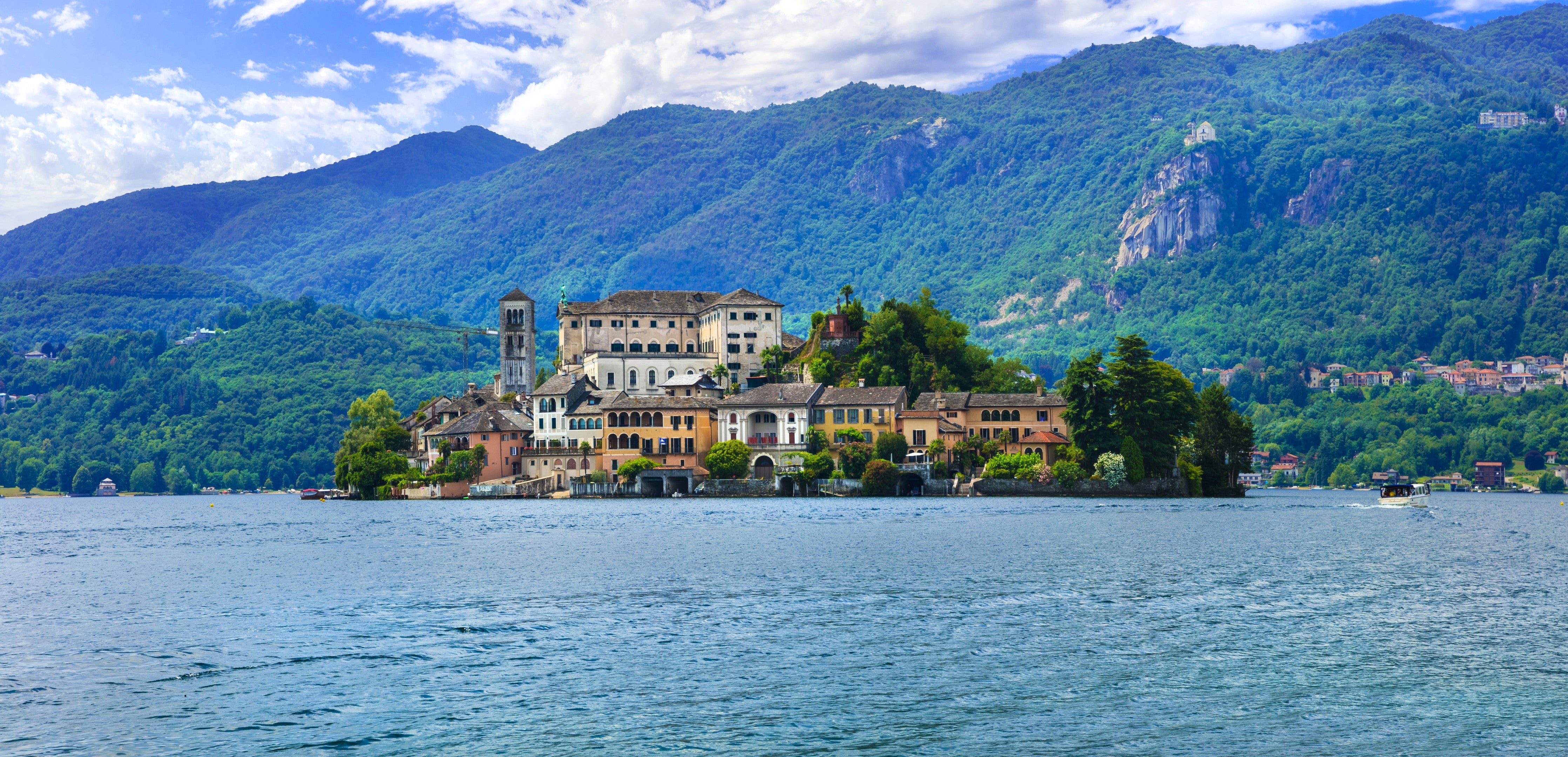 Wandverkleidung Schlafzimmer-Ortasee - Italien