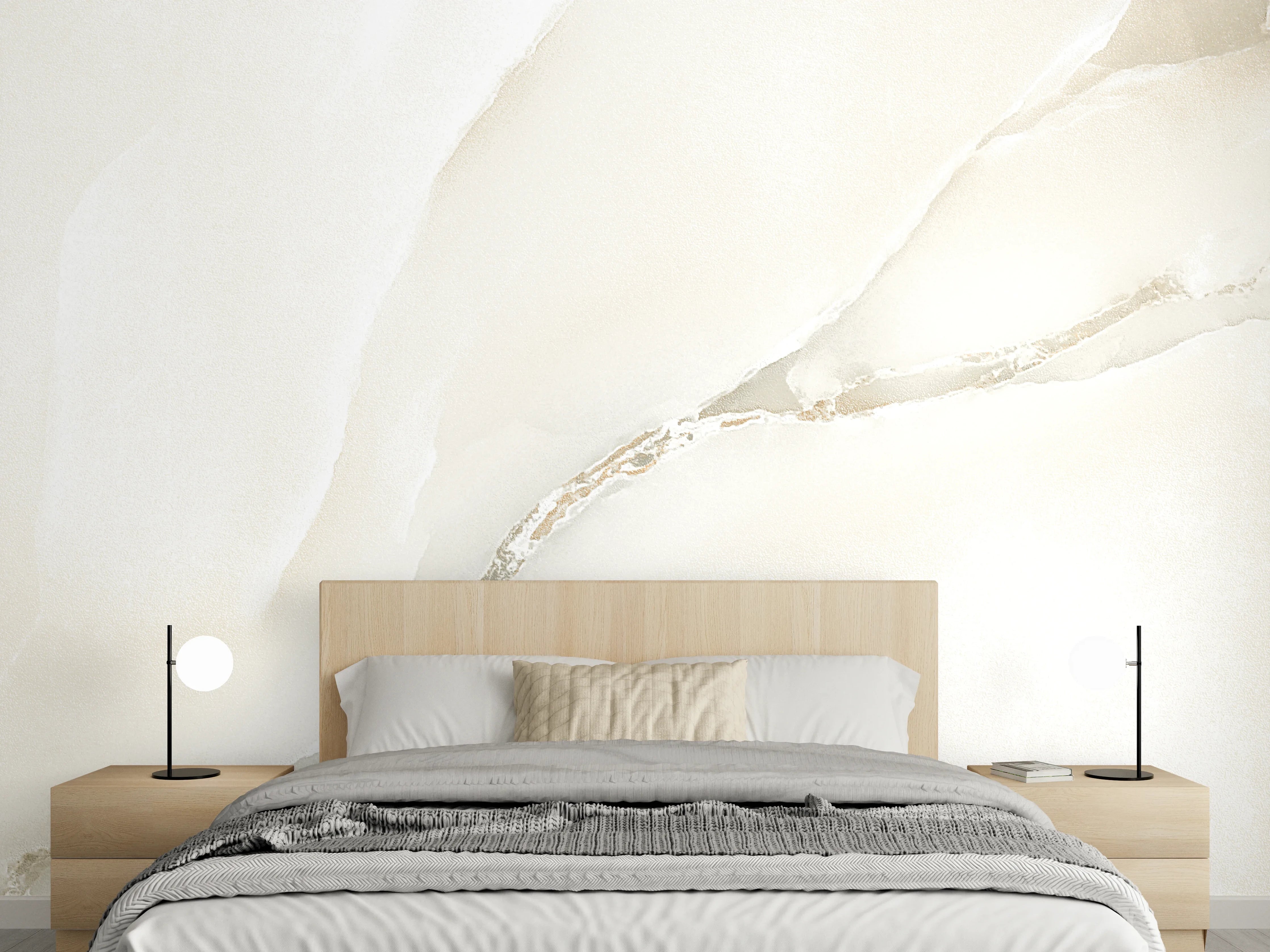 Wandverkleidung Schlafzimmer - Polierter Onyxmarmor 1