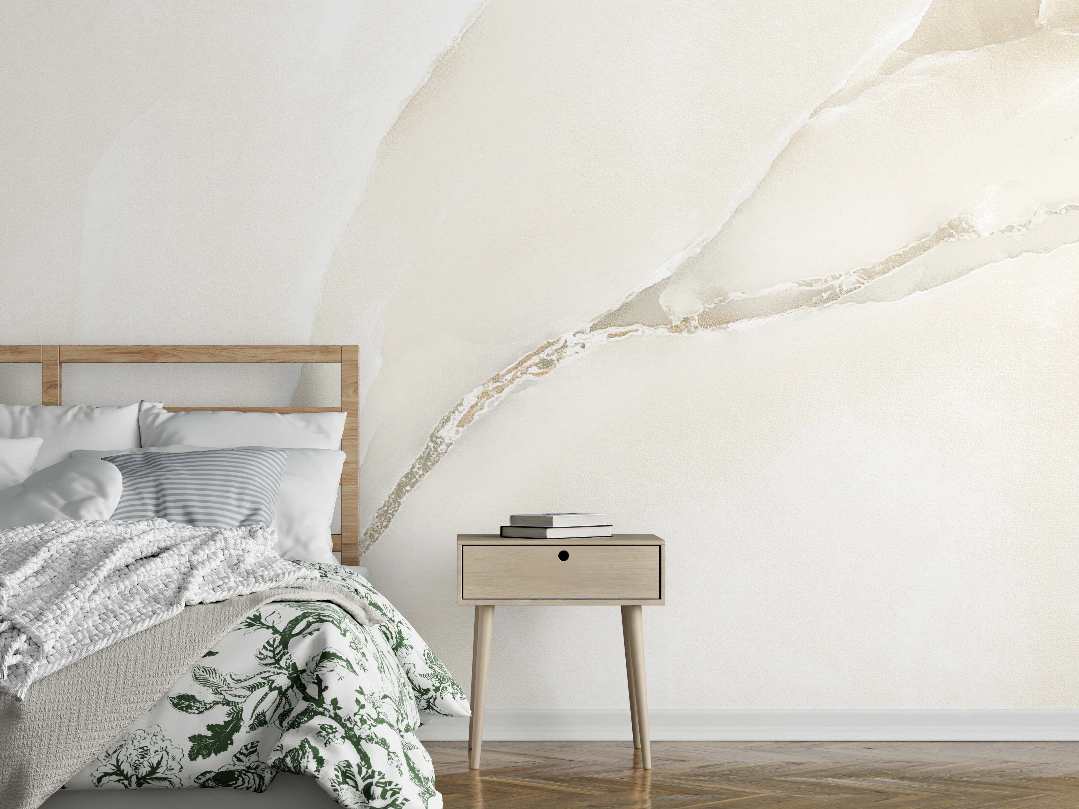 Wandverkleidung Schlafzimmer - Polierter Onyxmarmor 1