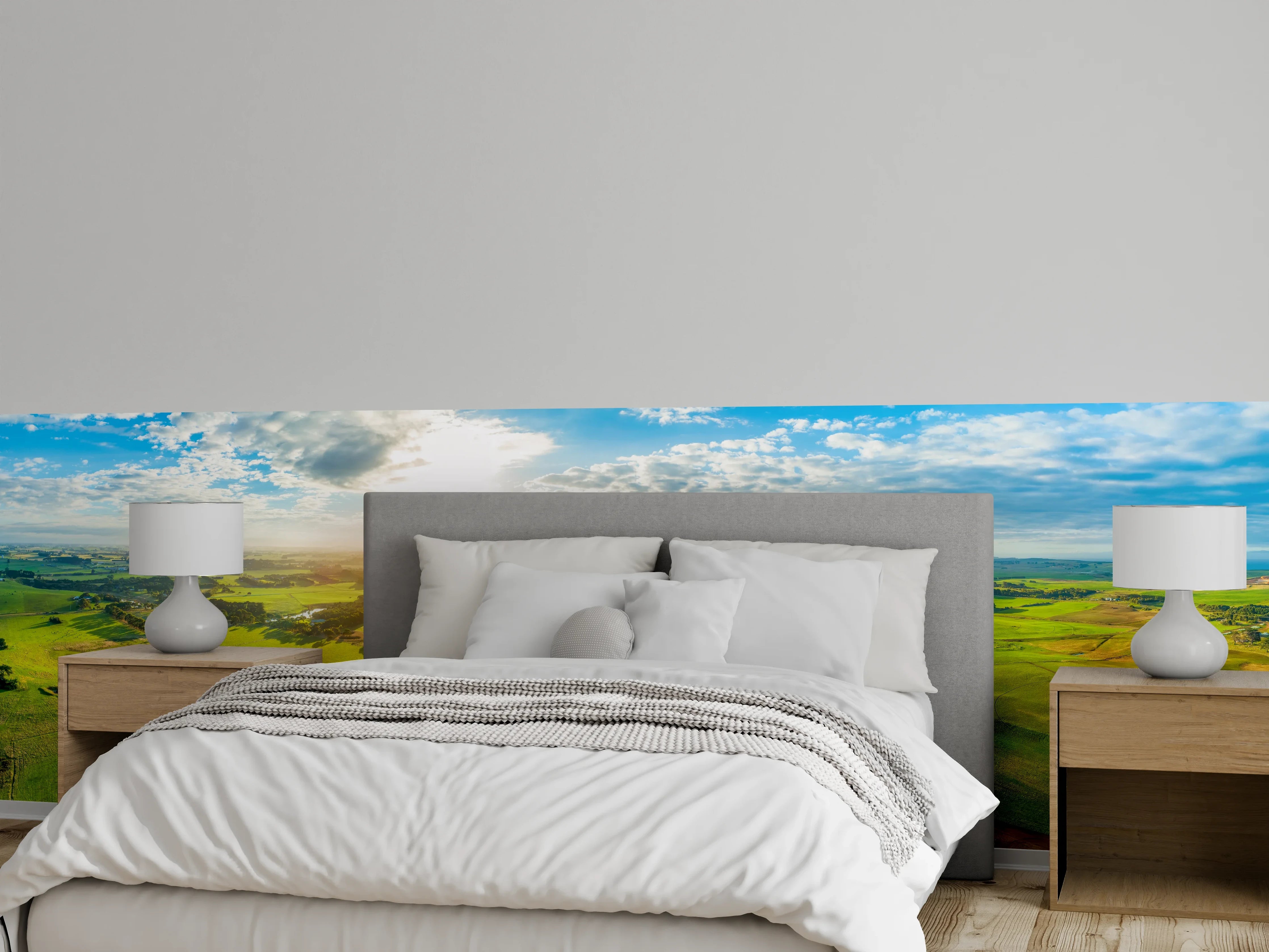 Wandverkleidung Schlafzimmer - Ponorama Hokins River