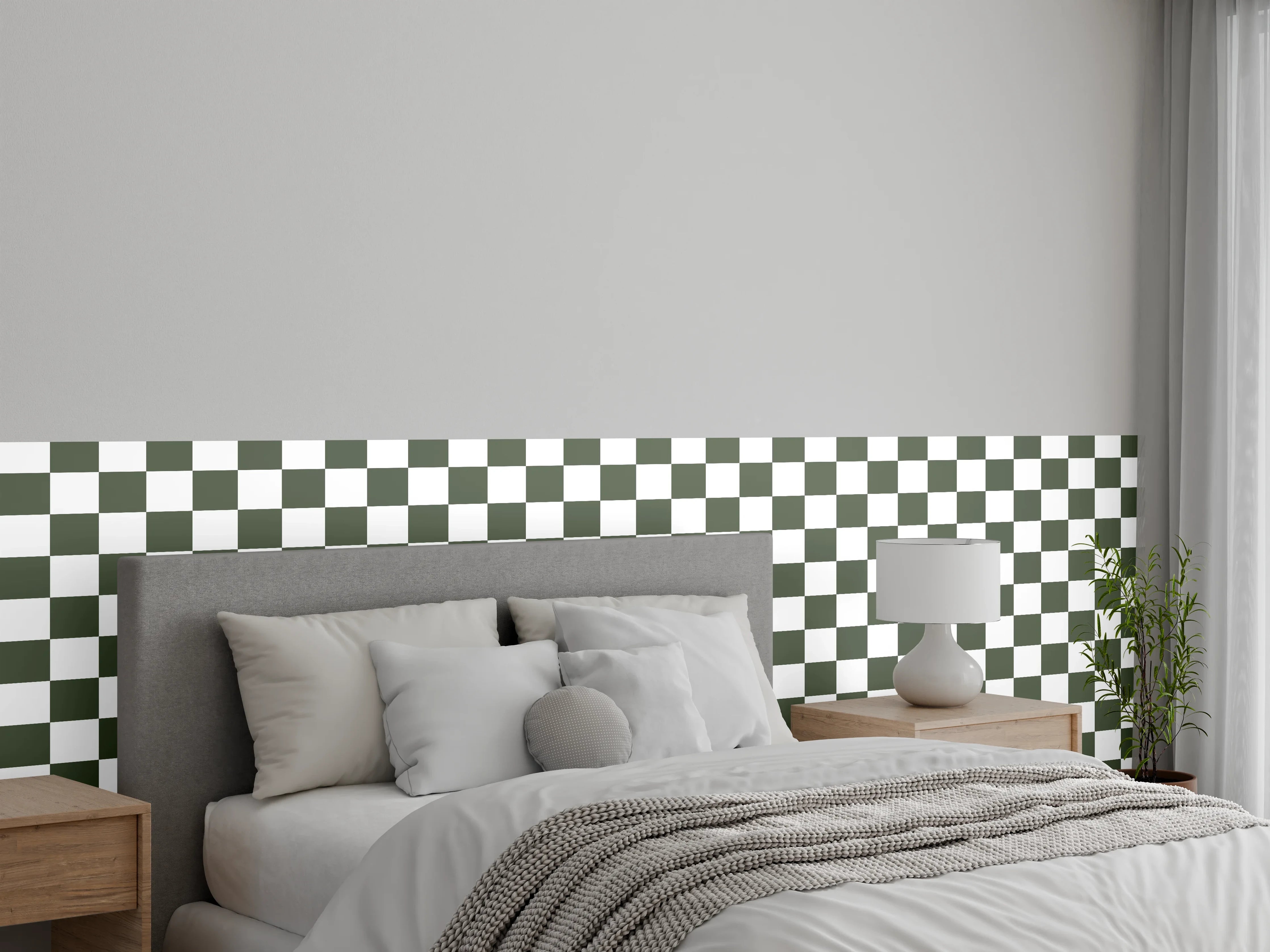 Wandverkleidung Schlafzimmer - Privatrechte für Bilder mit Grautönen