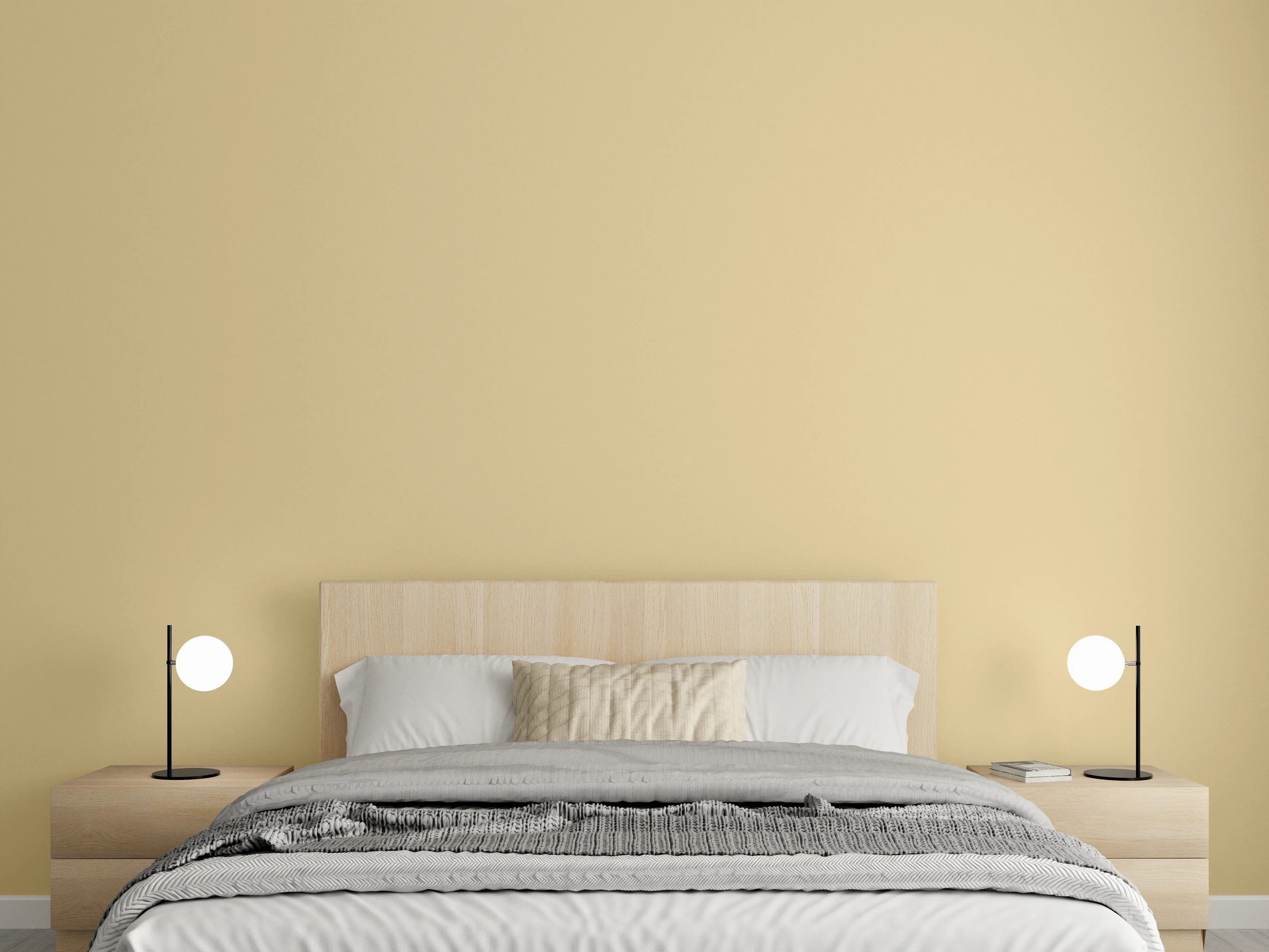 Wandverkleidung Schlafzimmer - RAL 1001 (Beige)