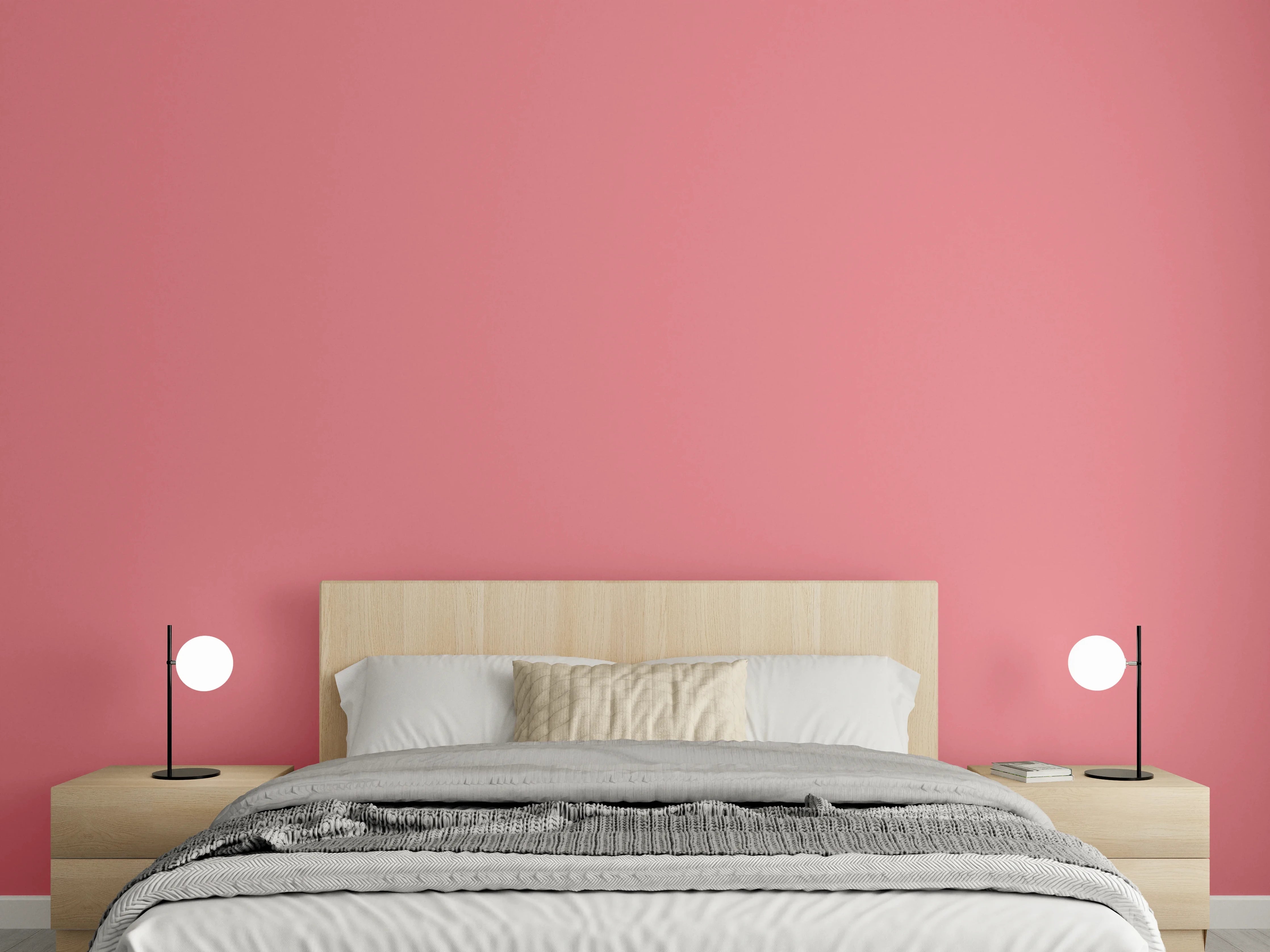 Wandverkleidung Schlafzimmer - RAL 3014 (Altrosa)