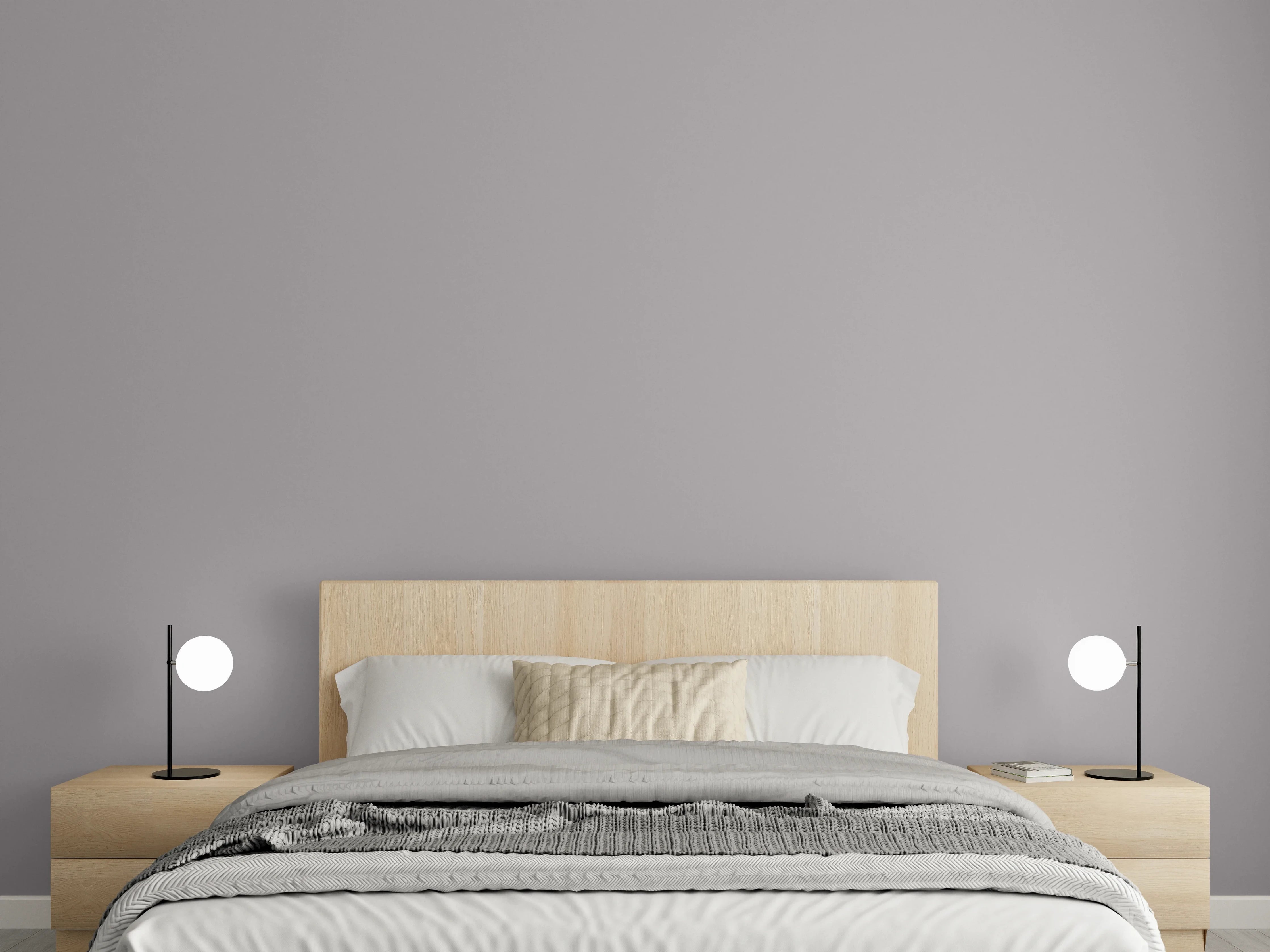 Wandverkleidung Schlafzimmer - RAL 7036 (Platingrau)