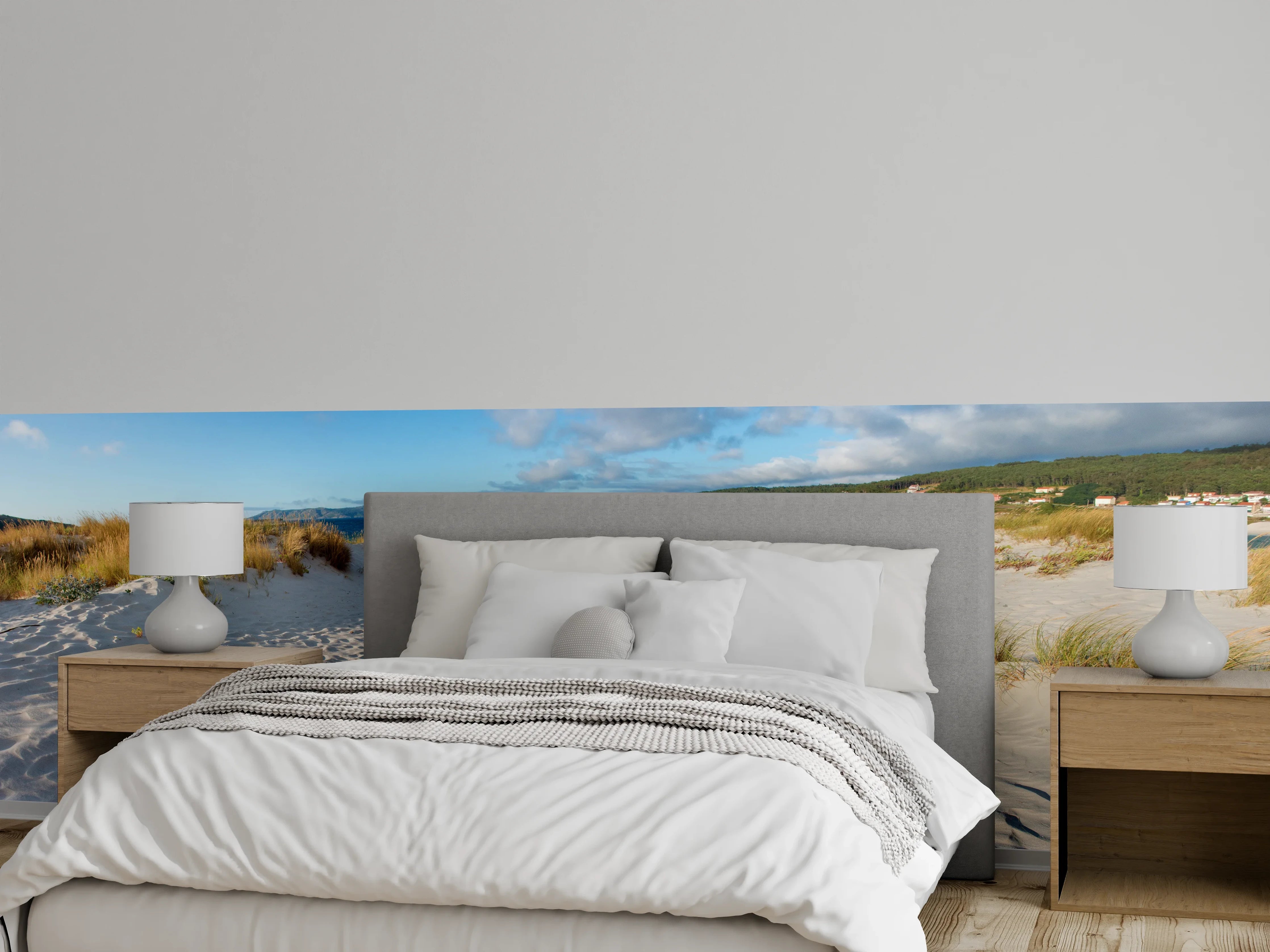 Wandverkleidung Schlafzimmer - Sanddüne am Meer – Naturidyll