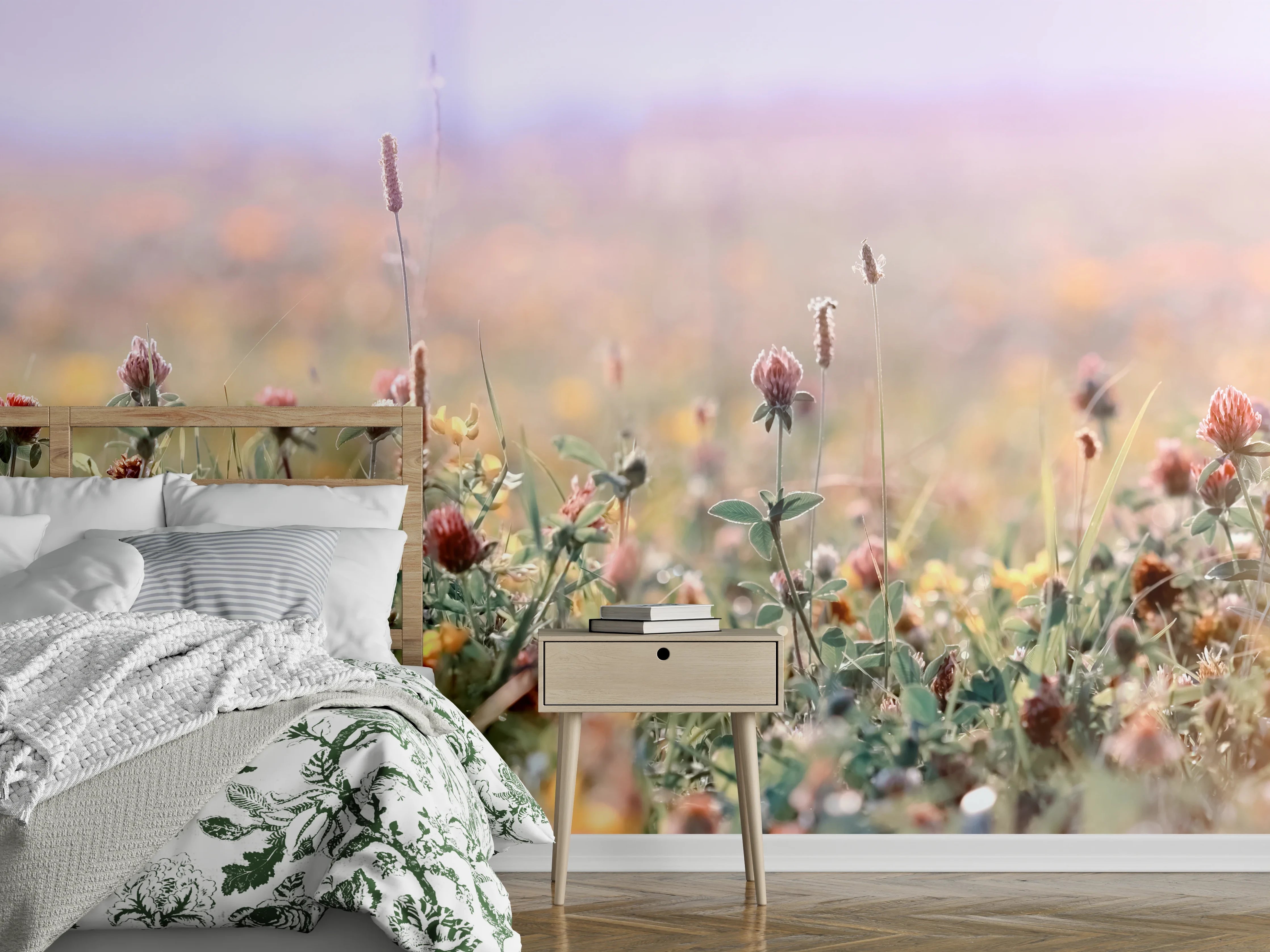 Wandverkleidung Schlafzimmer - Schöne Wiese