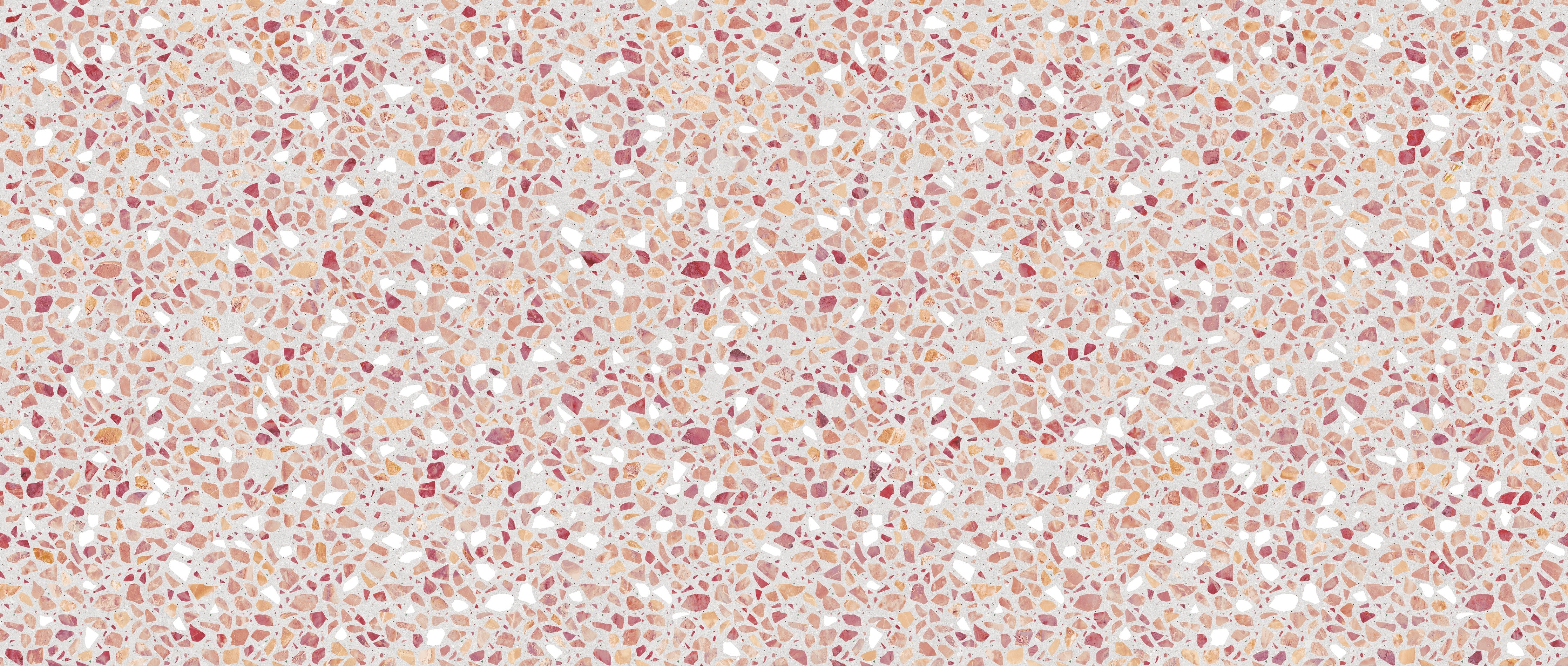 Wandverkleidung Schlafzimmer-Schöne rote Terrazzo Stein Textur