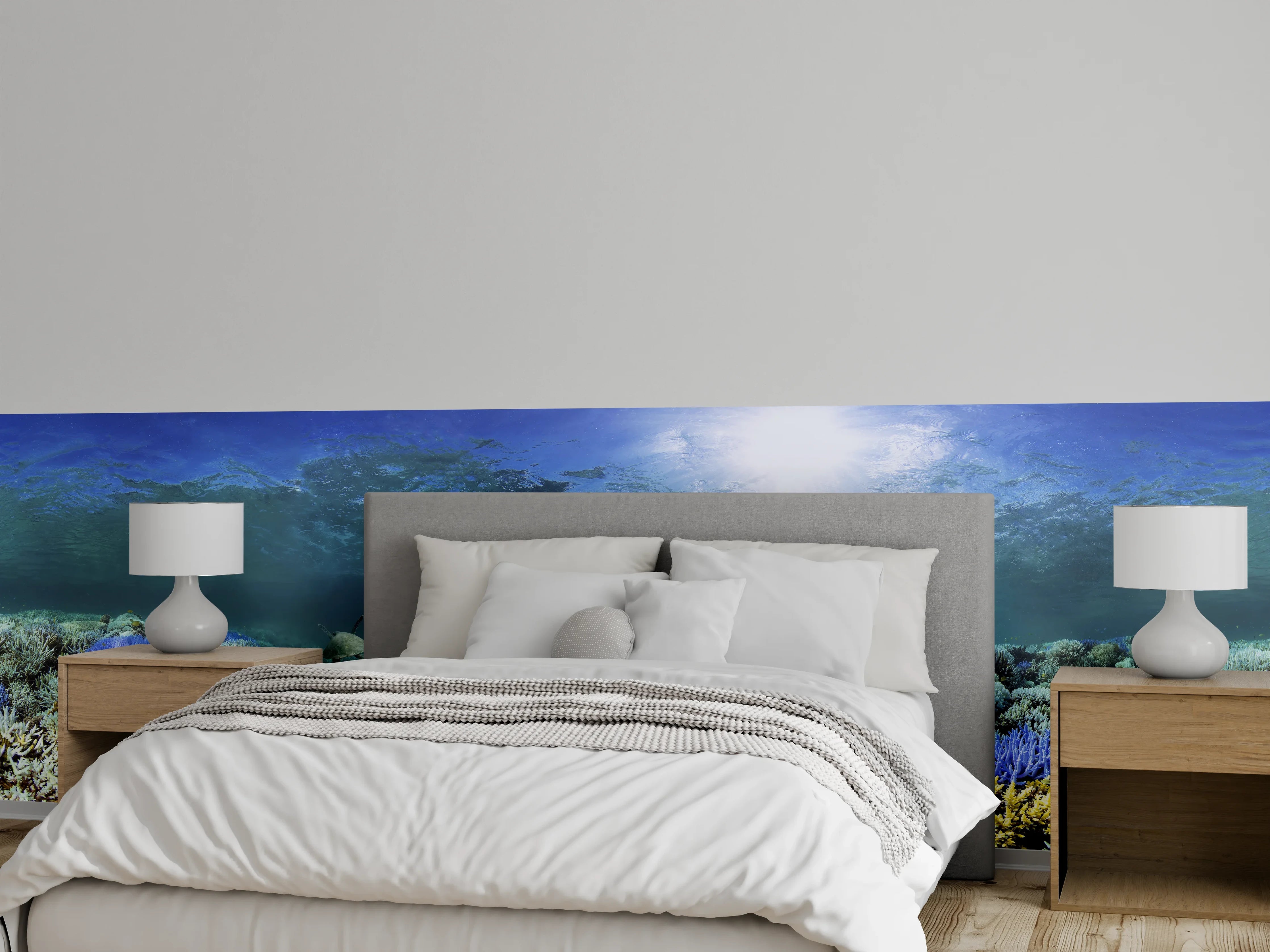 Wandverkleidung Schlafzimmer - Schönes Korallenriff