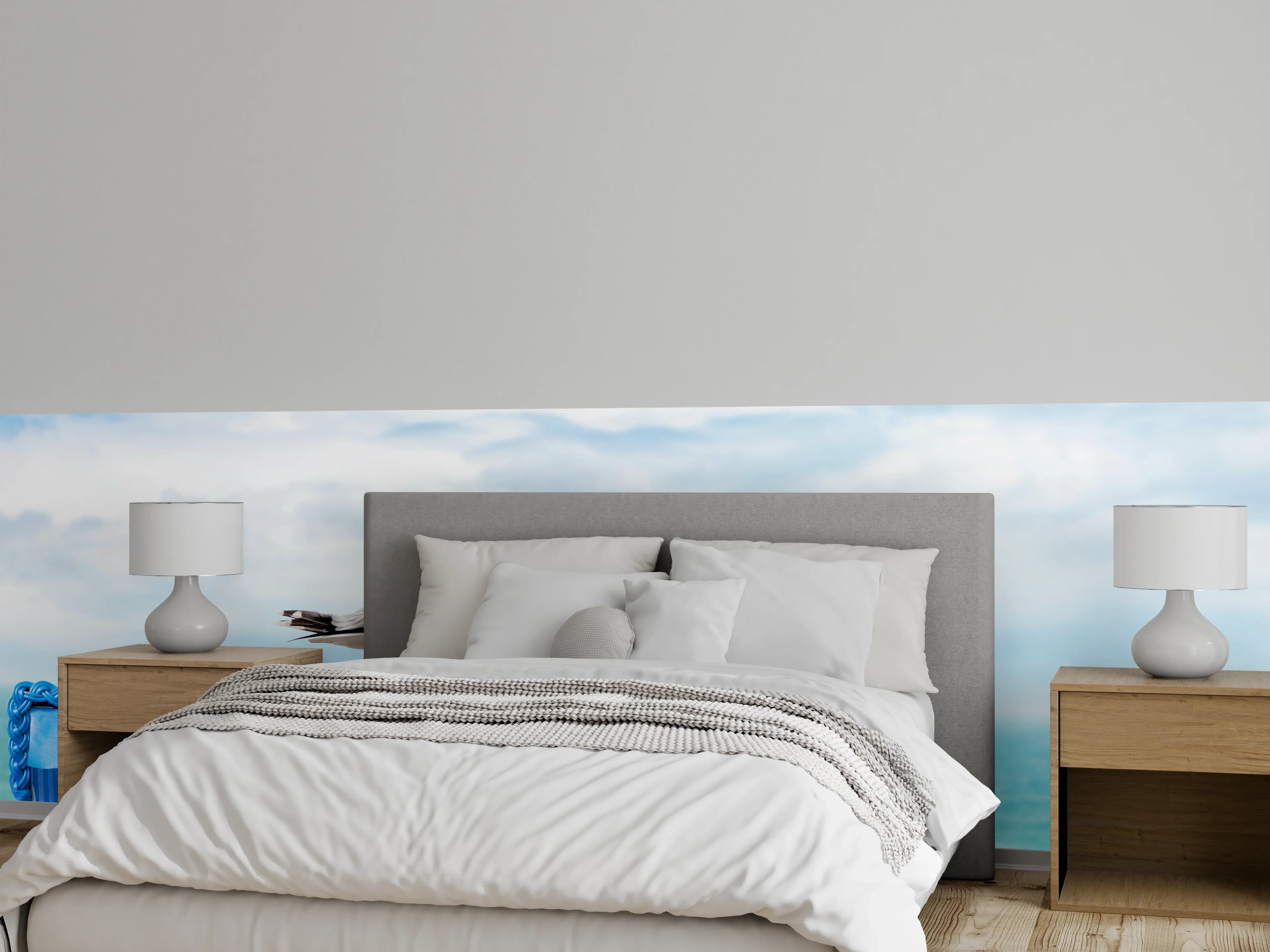 Wandverkleidung Schlafzimmer - Seagull by the Beach Chair