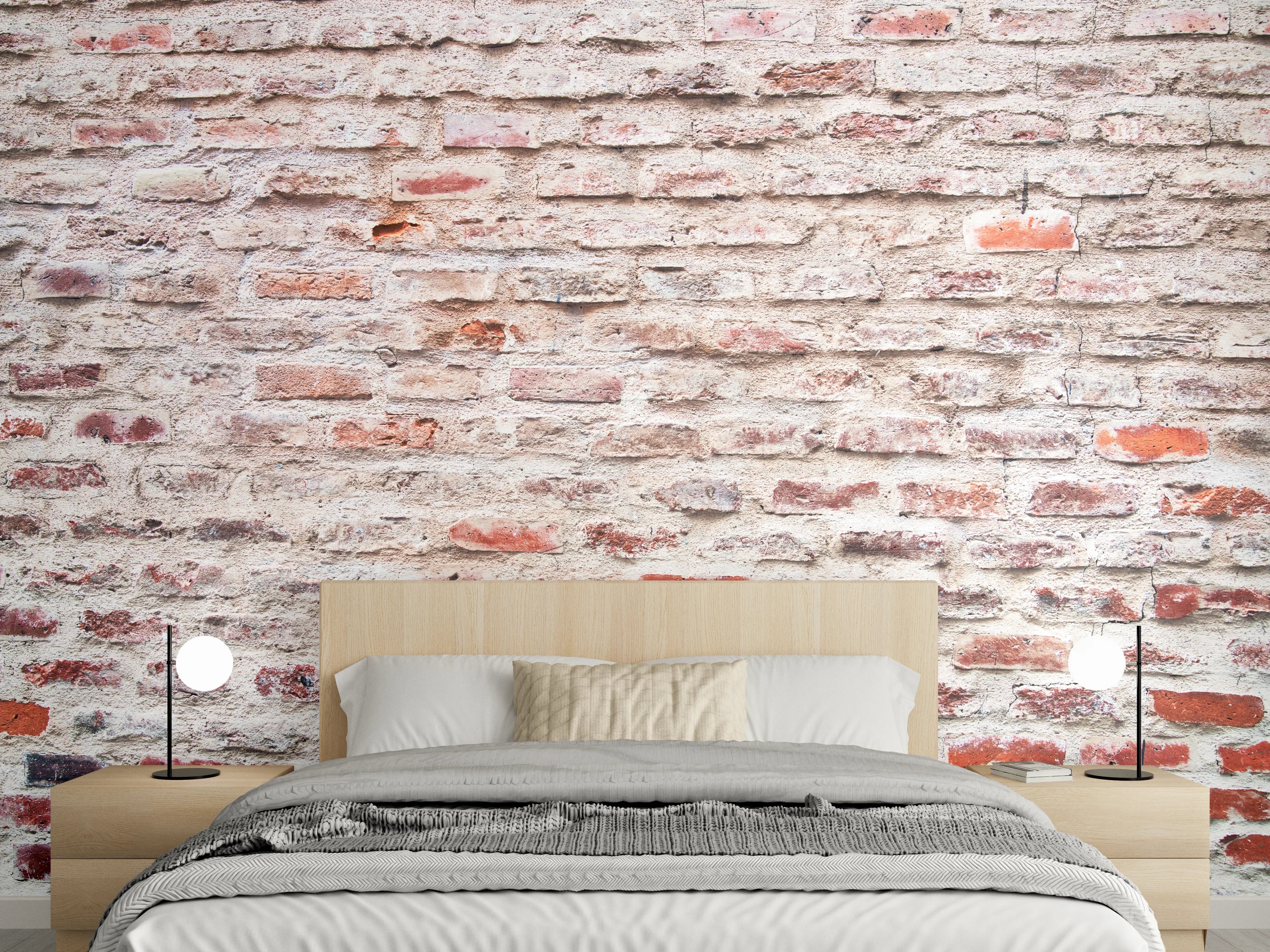 Wandverkleidung Schlafzimmer - Sehr alte kaputte Steinmauer