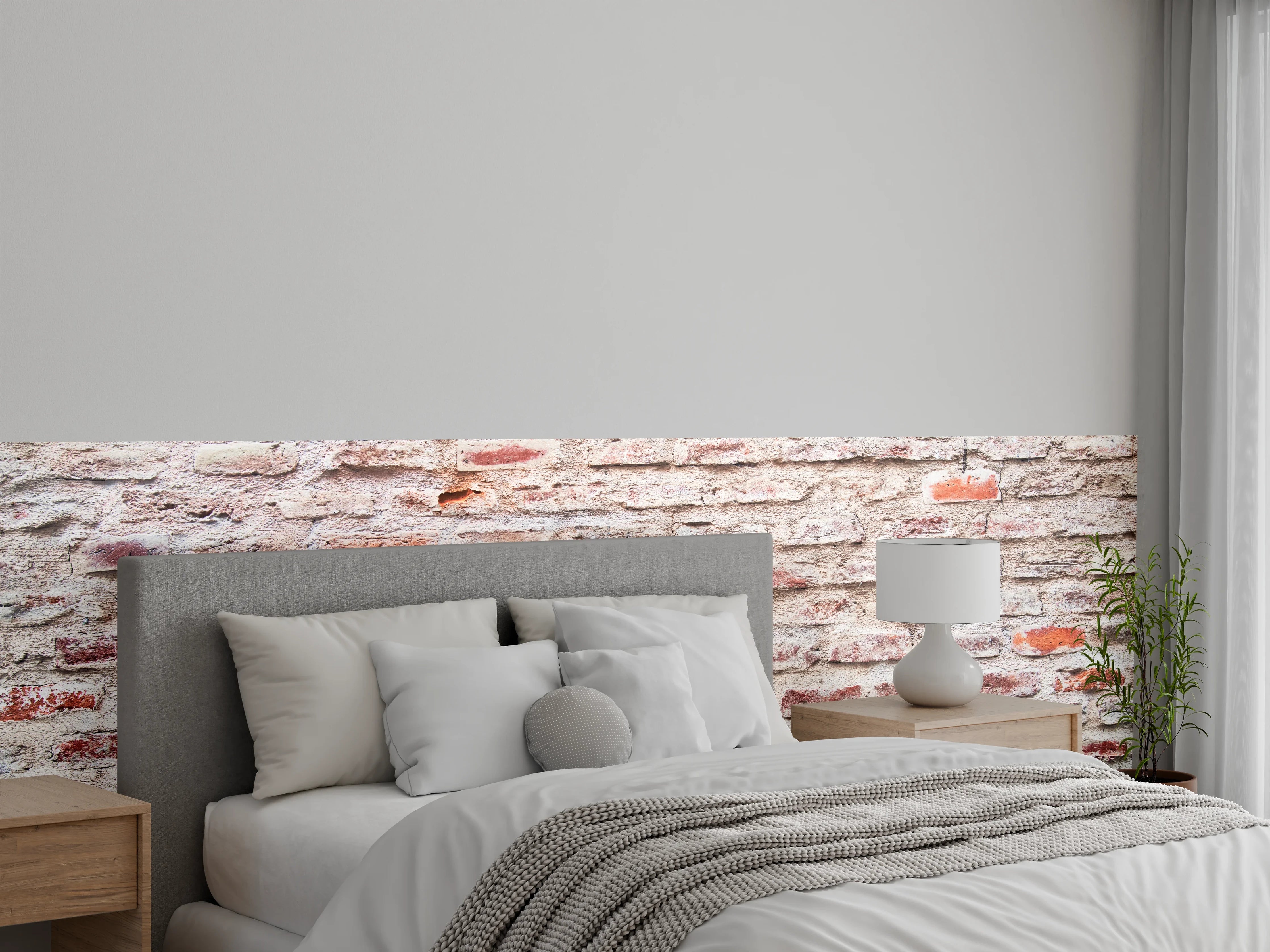 Wandverkleidung Schlafzimmer - Sehr alte kaputte Steinmauer