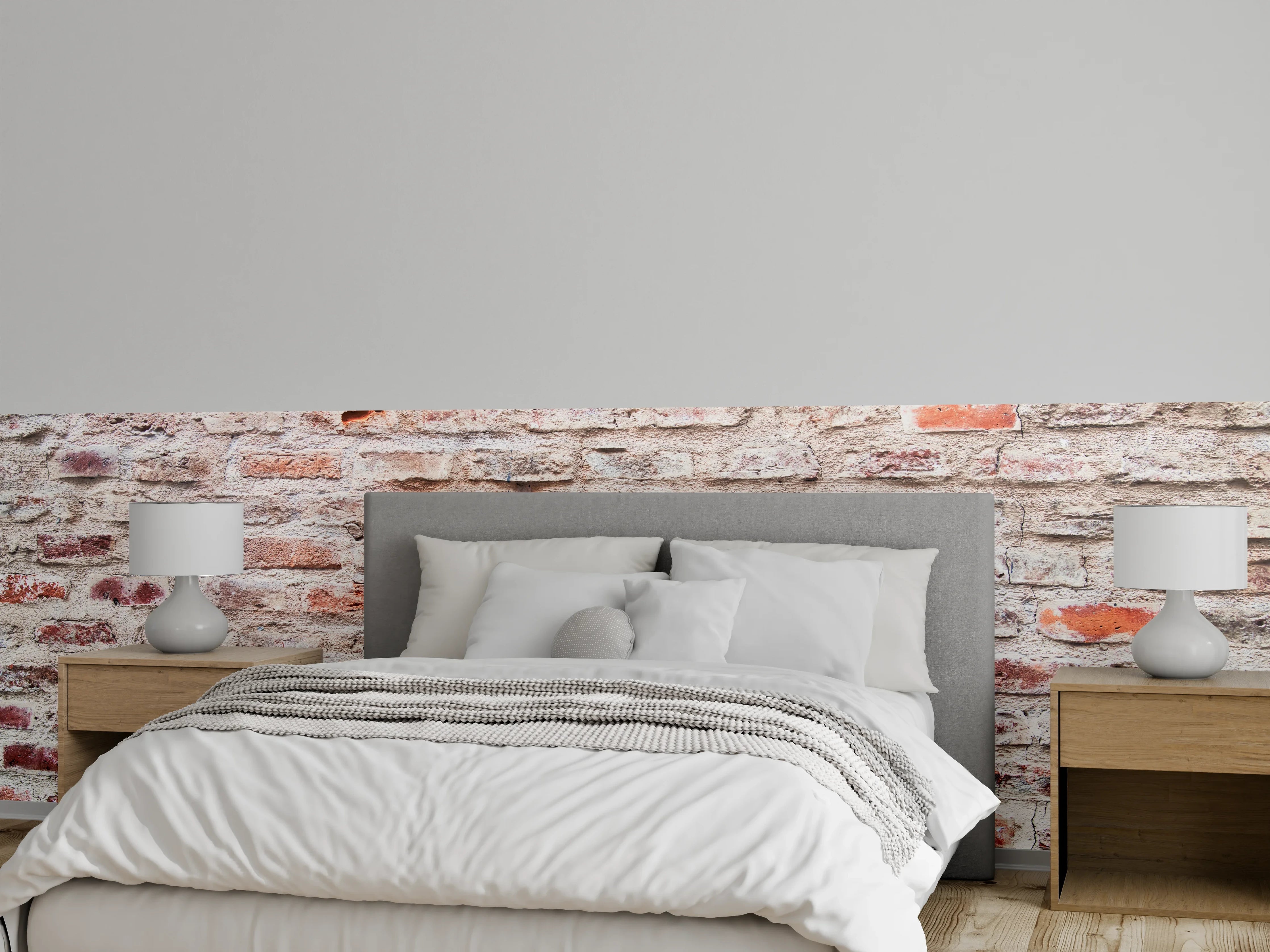 Wandverkleidung Schlafzimmer - Sehr alte kaputte Steinmauer