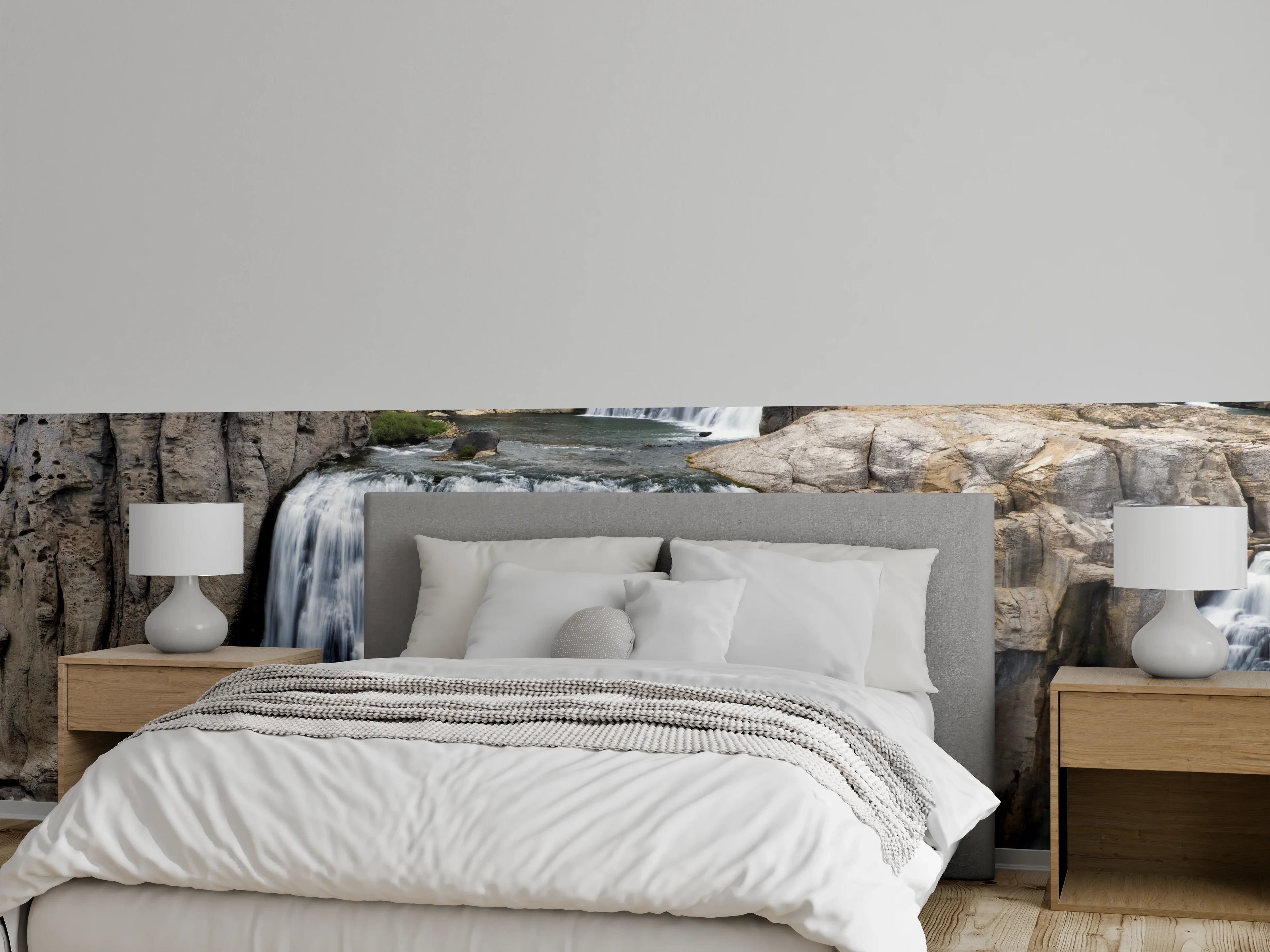 Wandverkleidung Schlafzimmer - Shoshone Wasserfall