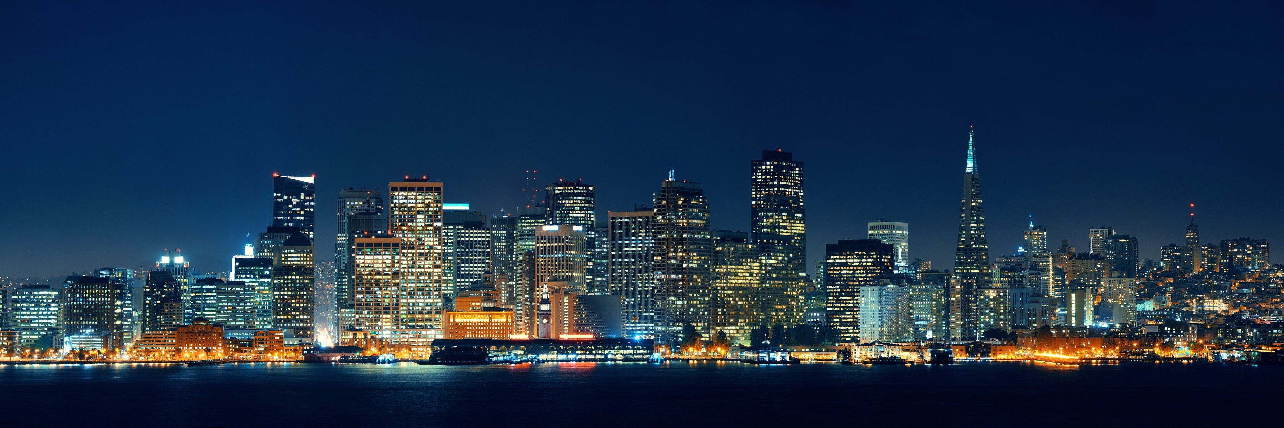 Wandverkleidung Schlafzimmer-Skyline von San Francisco