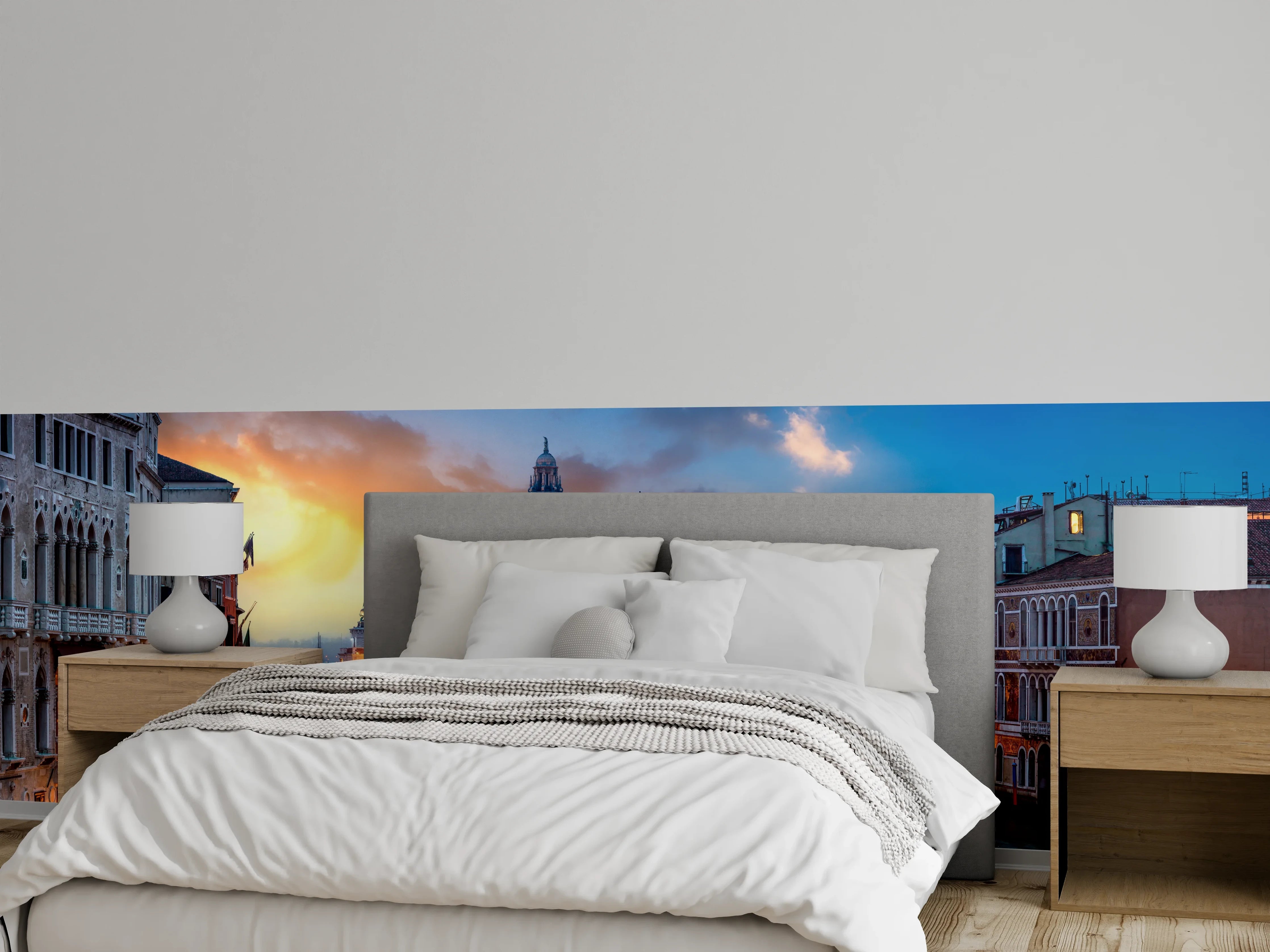 Wandverkleidung Schlafzimmer - Sonnenuntergang am Canal Grande - Venedig 2