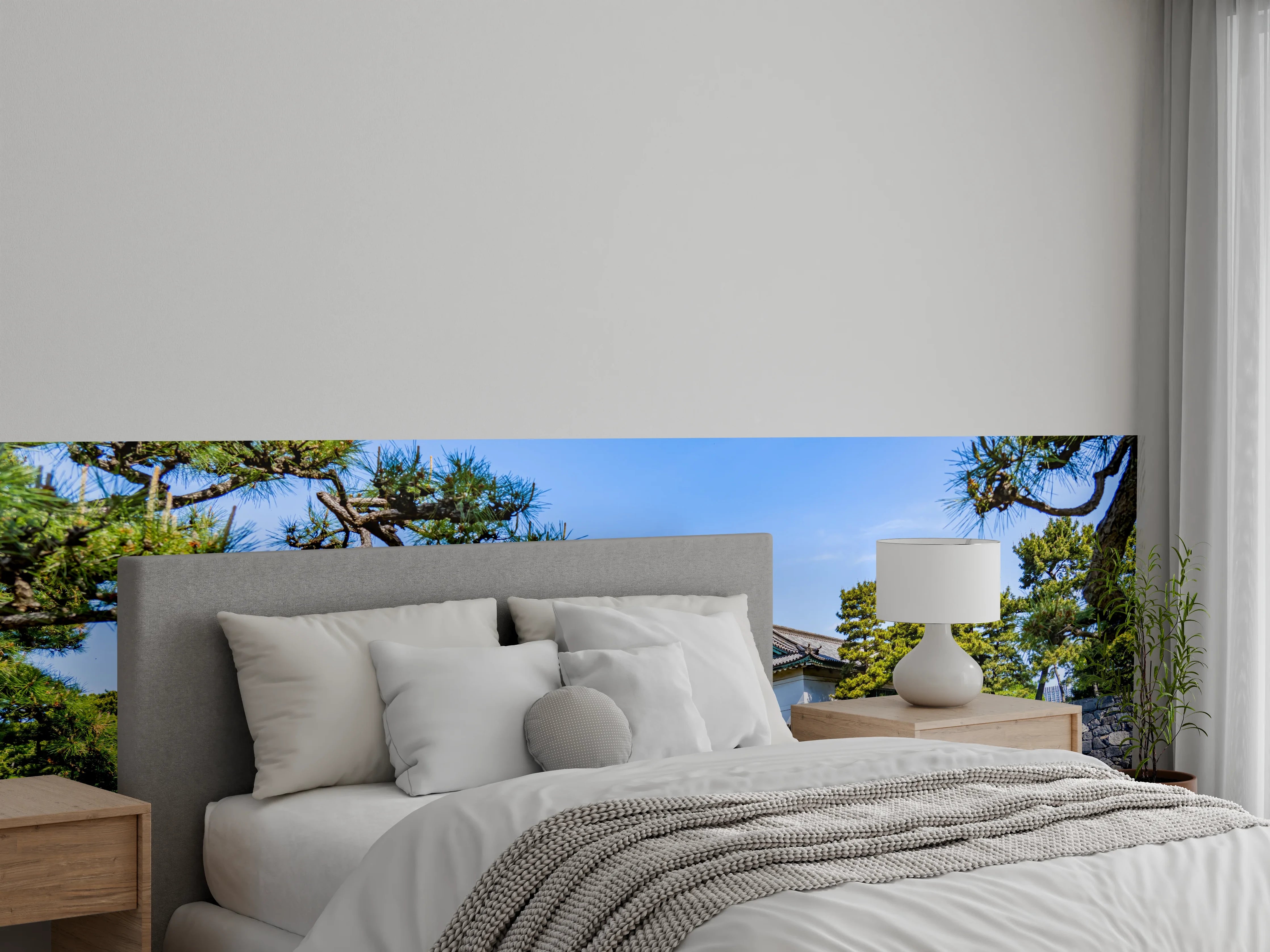 Wandverkleidung Schlafzimmer - Stadtlandschaft von Tokio
