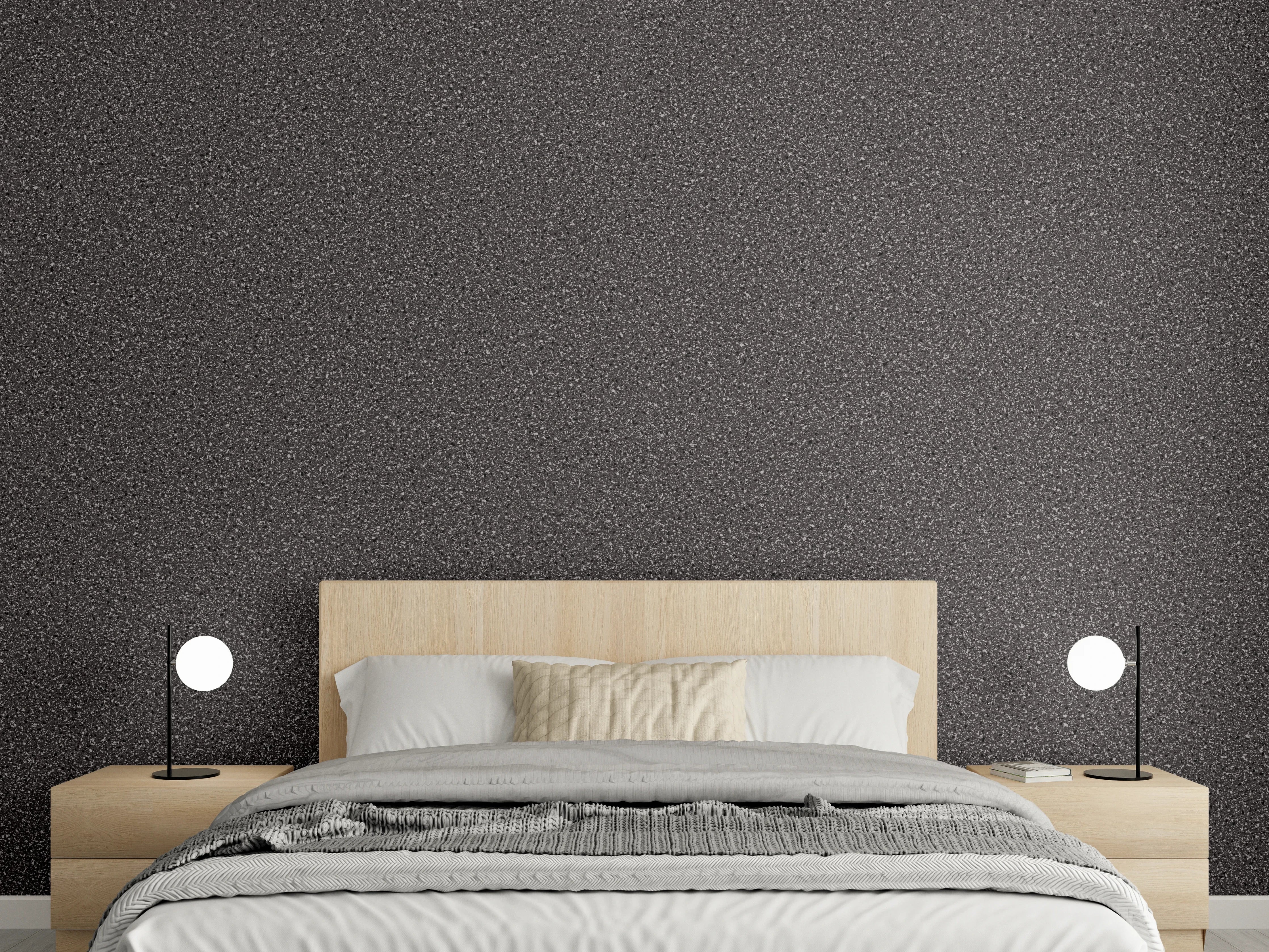 Wandverkleidung Schlafzimmer - Stein Boden und Wand Muster aus Granit