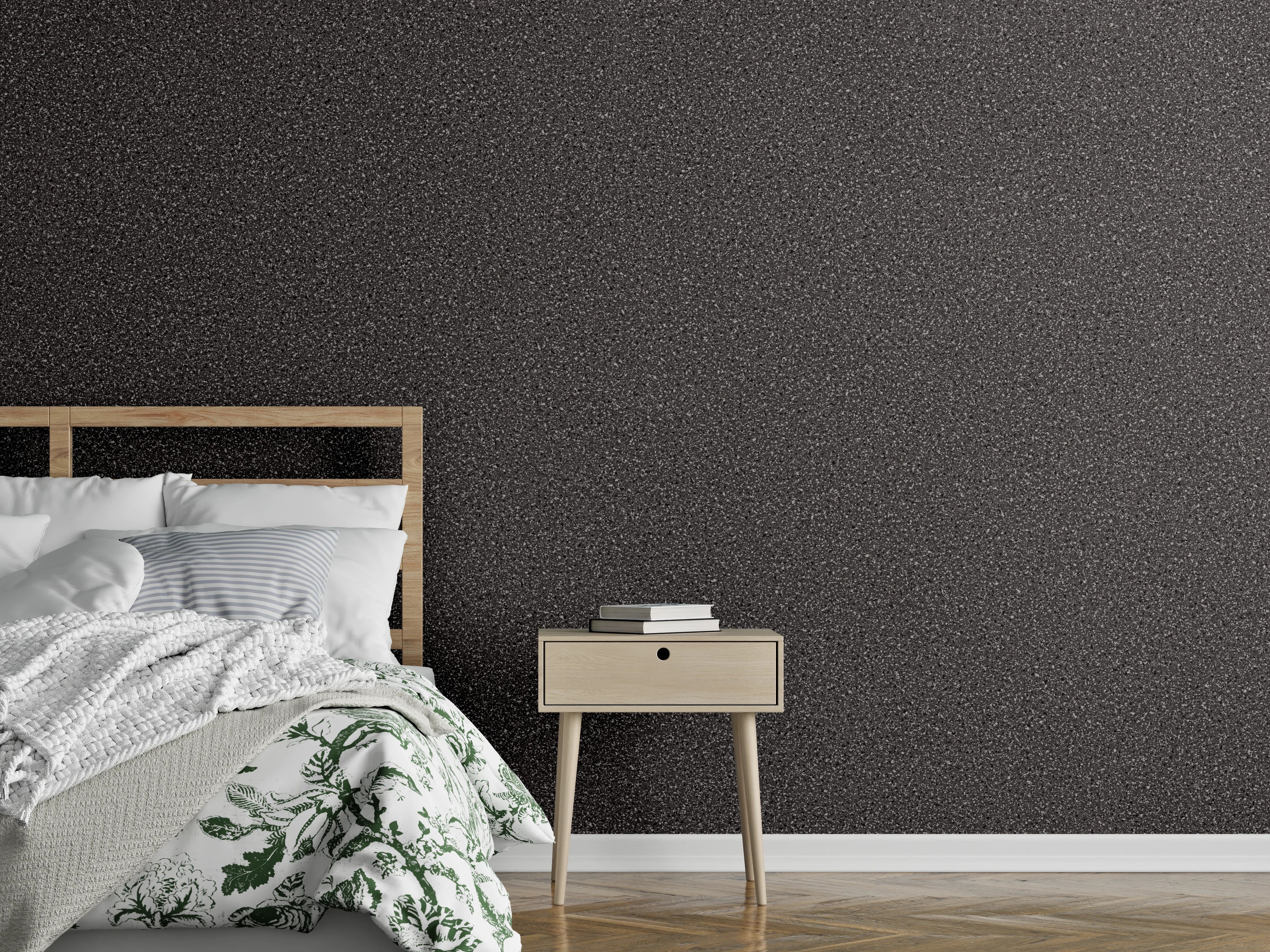Wandverkleidung Schlafzimmer - Stein Boden und Wand Muster aus Granit