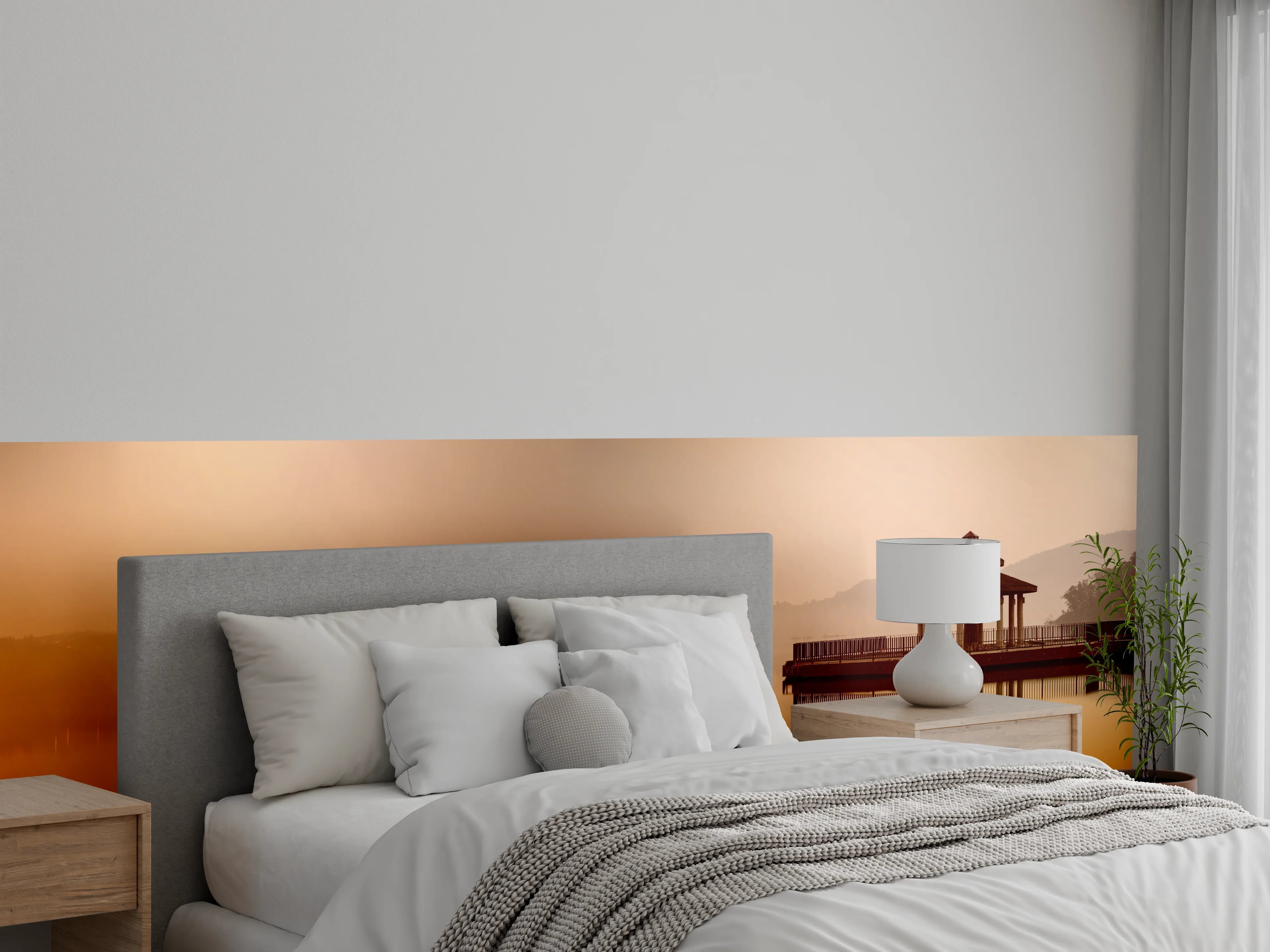 Wandverkleidung Schlafzimmer - Sun Moon Lake