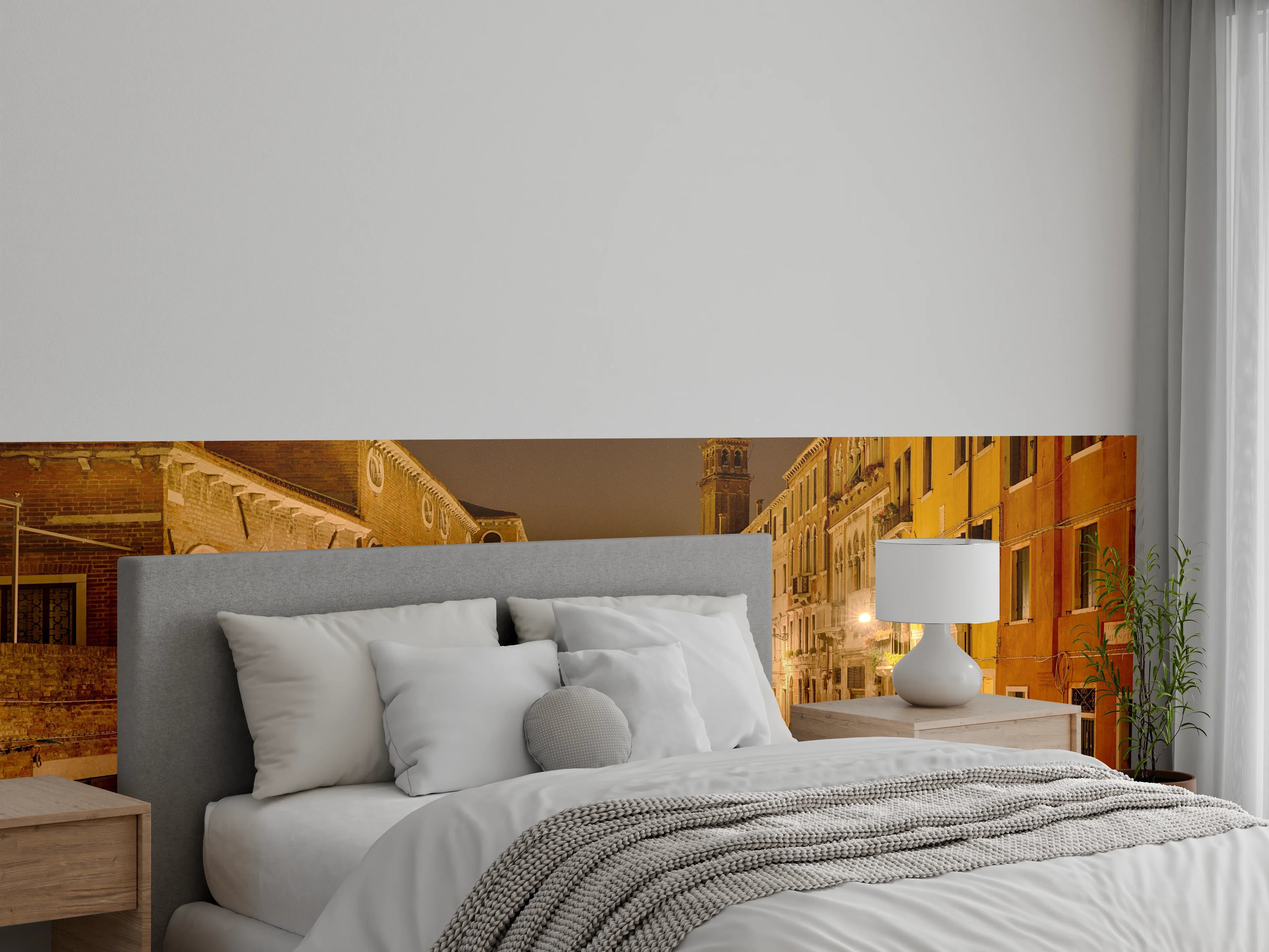 Wandverkleidung Schlafzimmer - Venedig - Venezia in Nacht 1