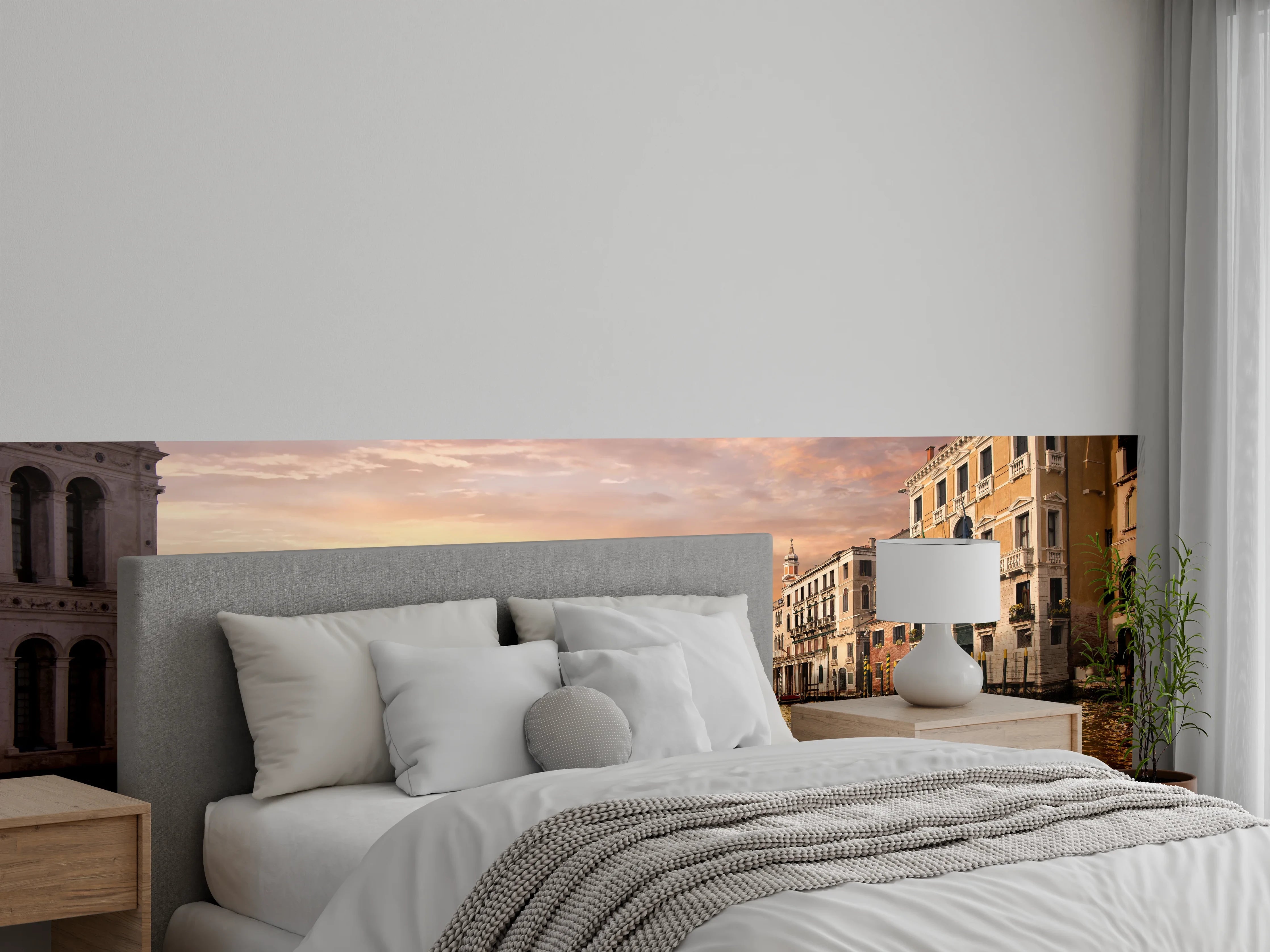 Wandverkleidung Schlafzimmer - Venedig am Canal Grande Sonnenuntergang
