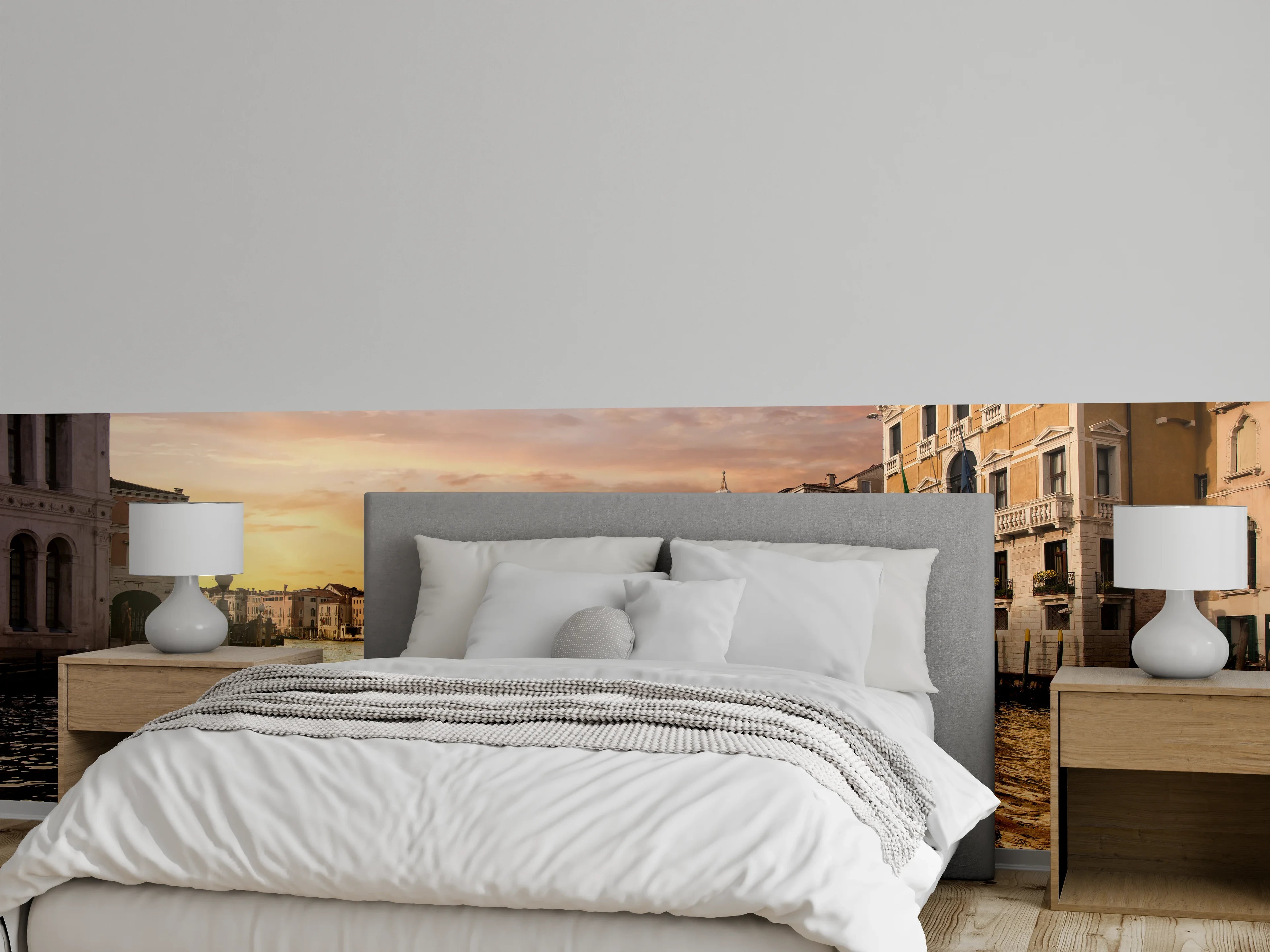 Wandverkleidung Schlafzimmer - Venedig am Canal Grande Sonnenuntergang