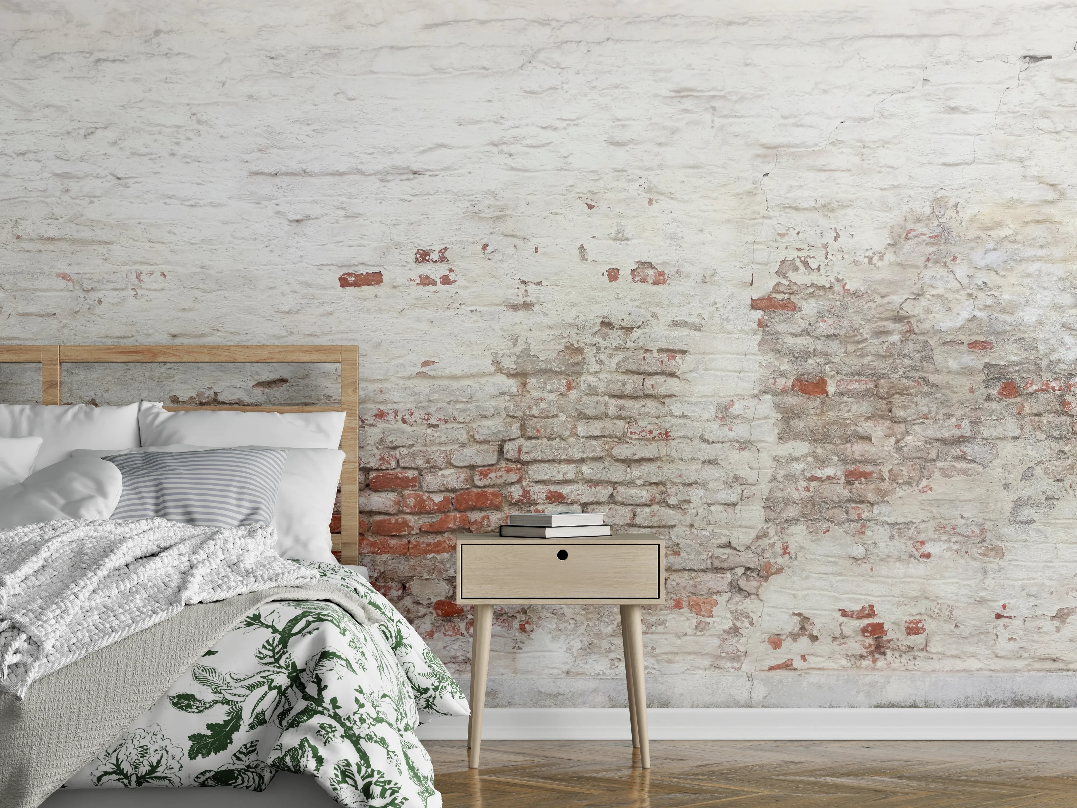 Wandverkleidung Schlafzimmer - Veraltete Hauswand