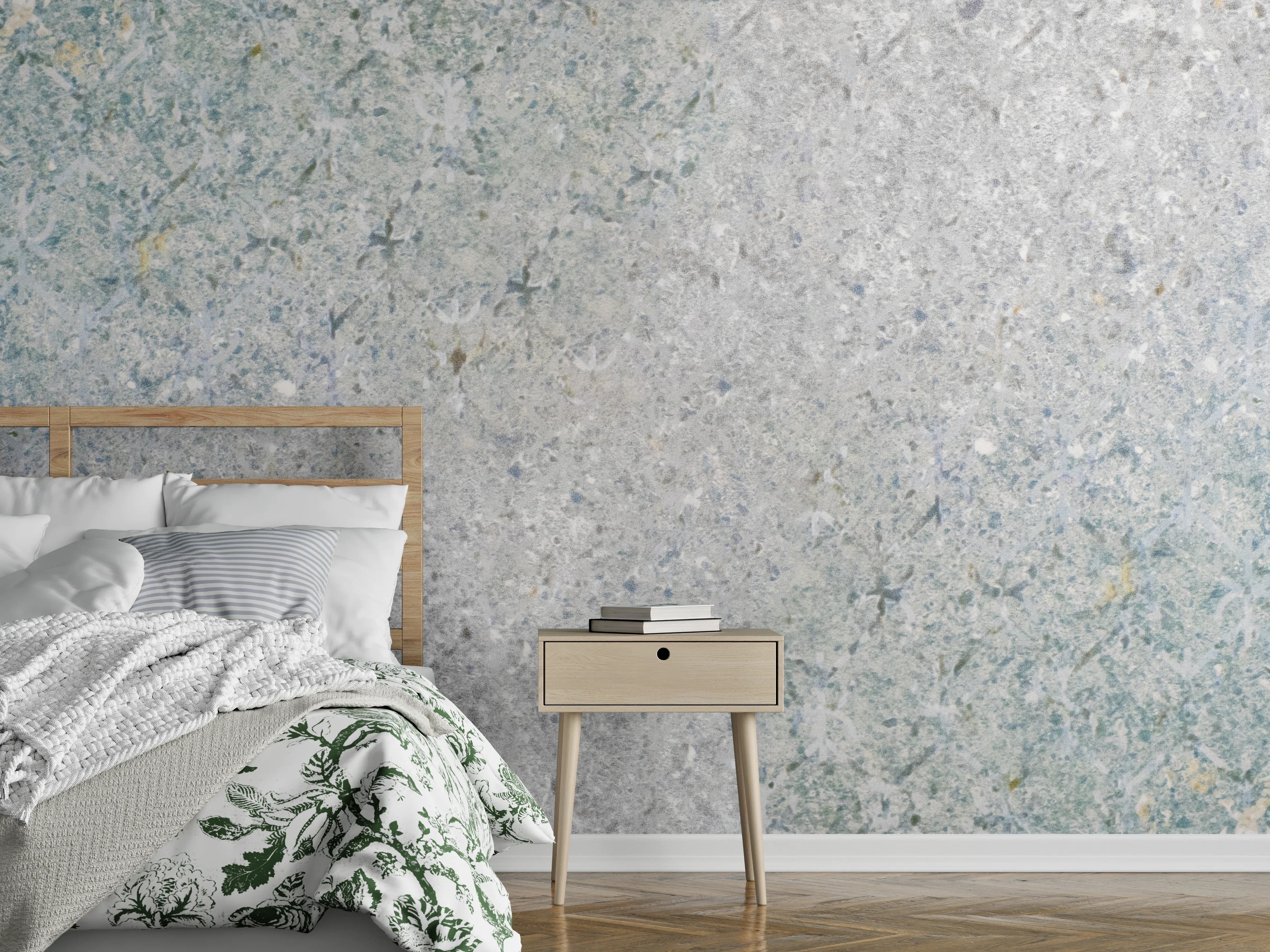 Wandverkleidung Schlafzimmer - Vintage Beton