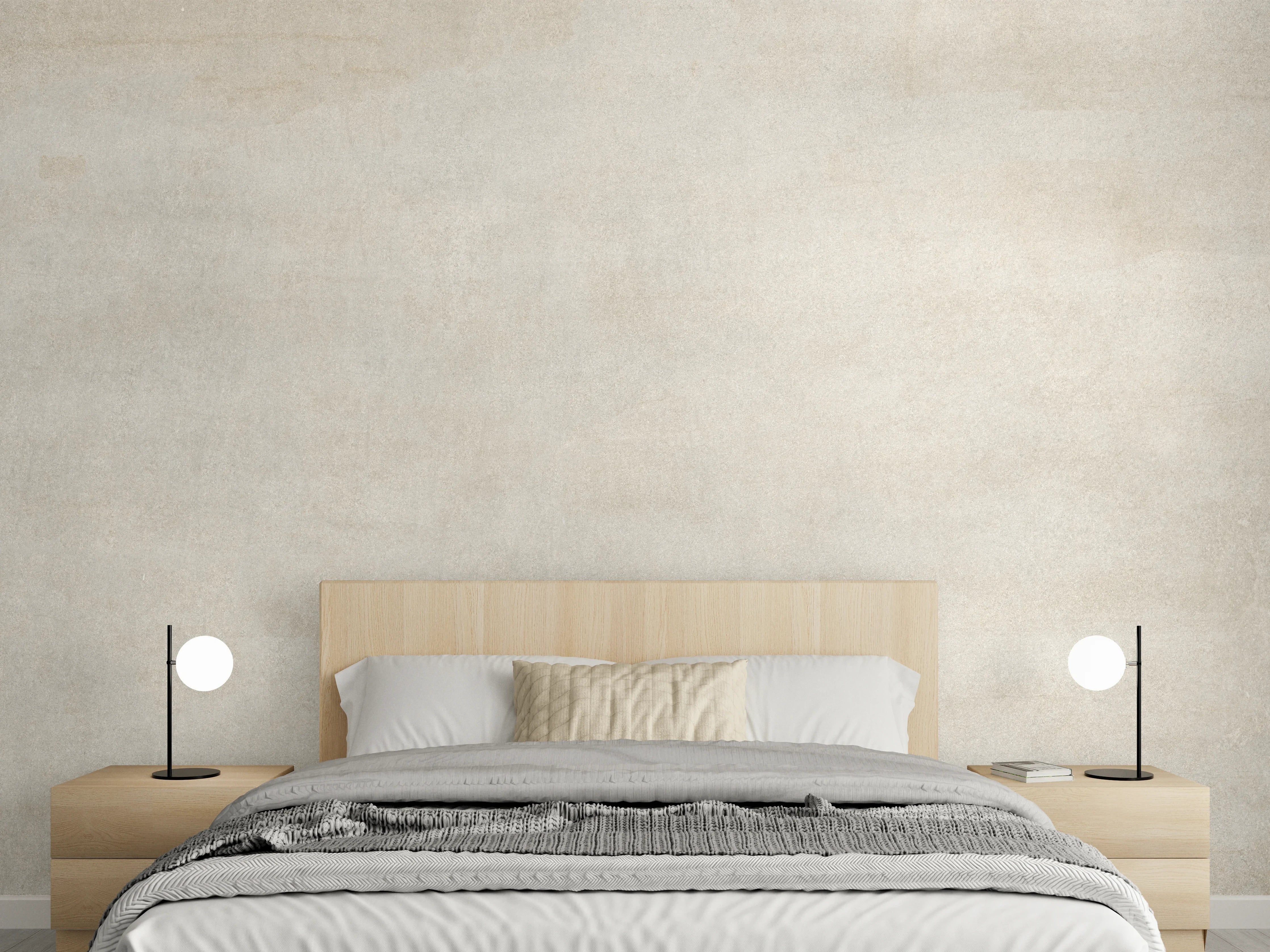 Wandverkleidung Schlafzimmer - Weiß-Graue Marmor Textur