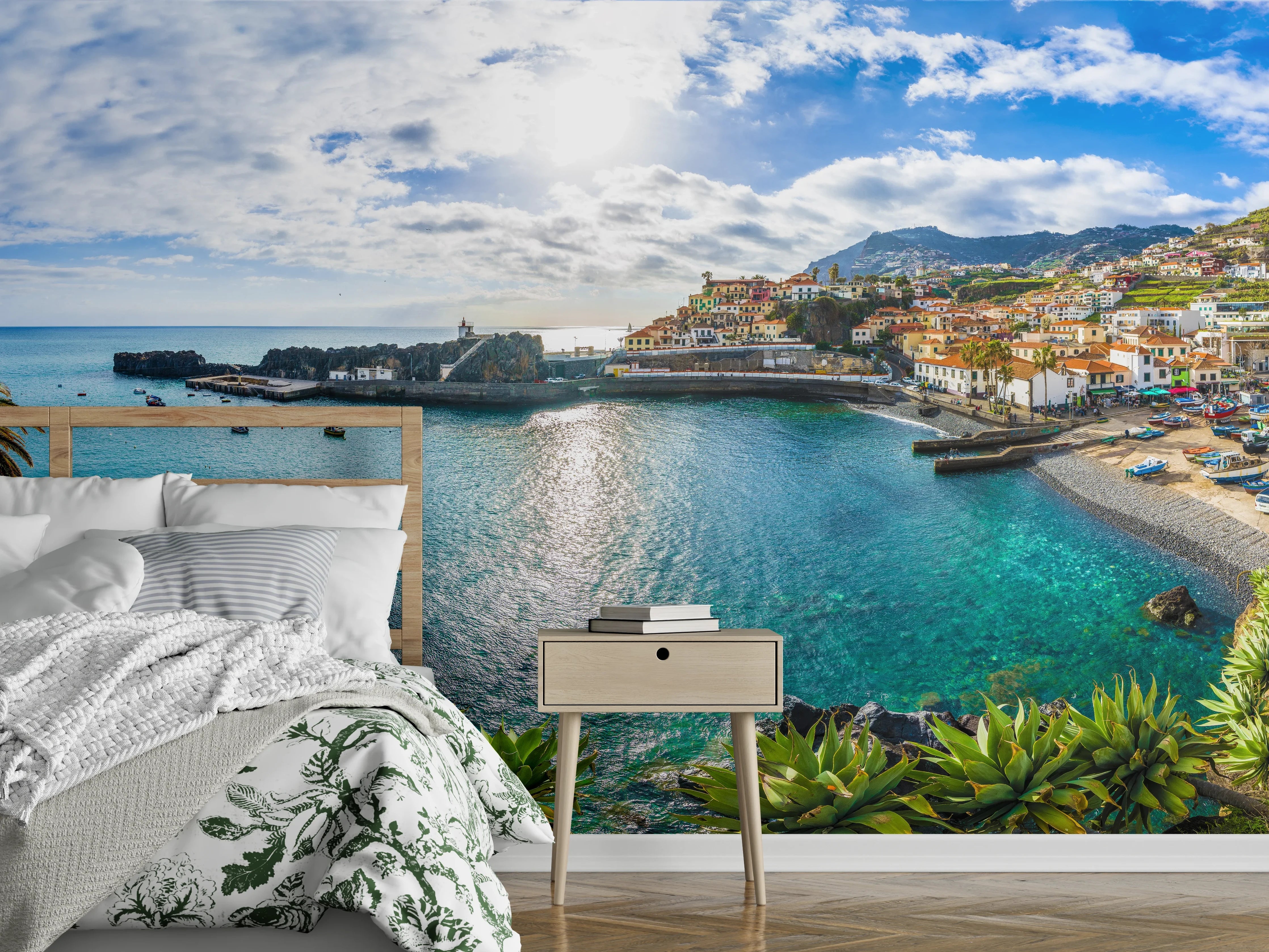 Wandverkleidung Schlafzimmer - Wunderschöne Landschaft - Camara de Lobos