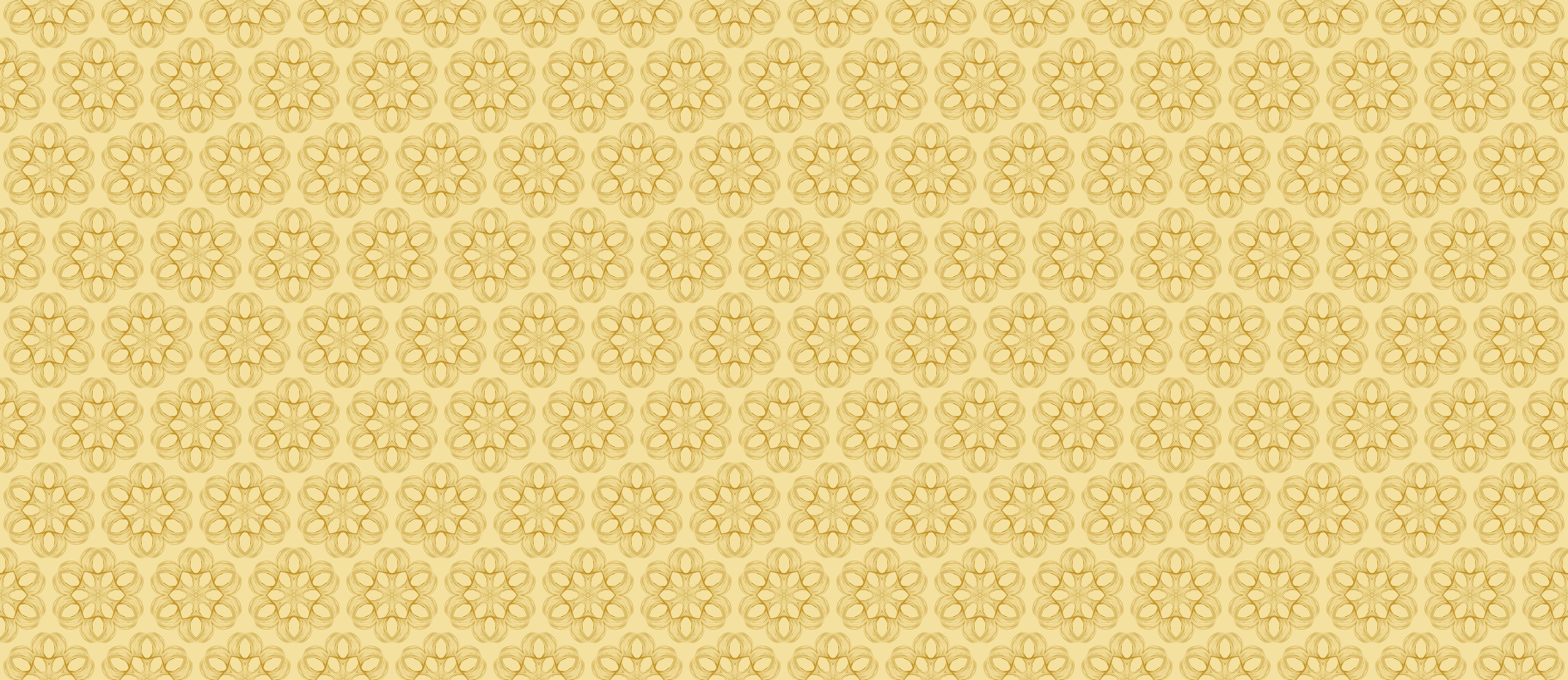 Wandverkleidung Schlafzimmer-Zartes Muster in Goldbeige
