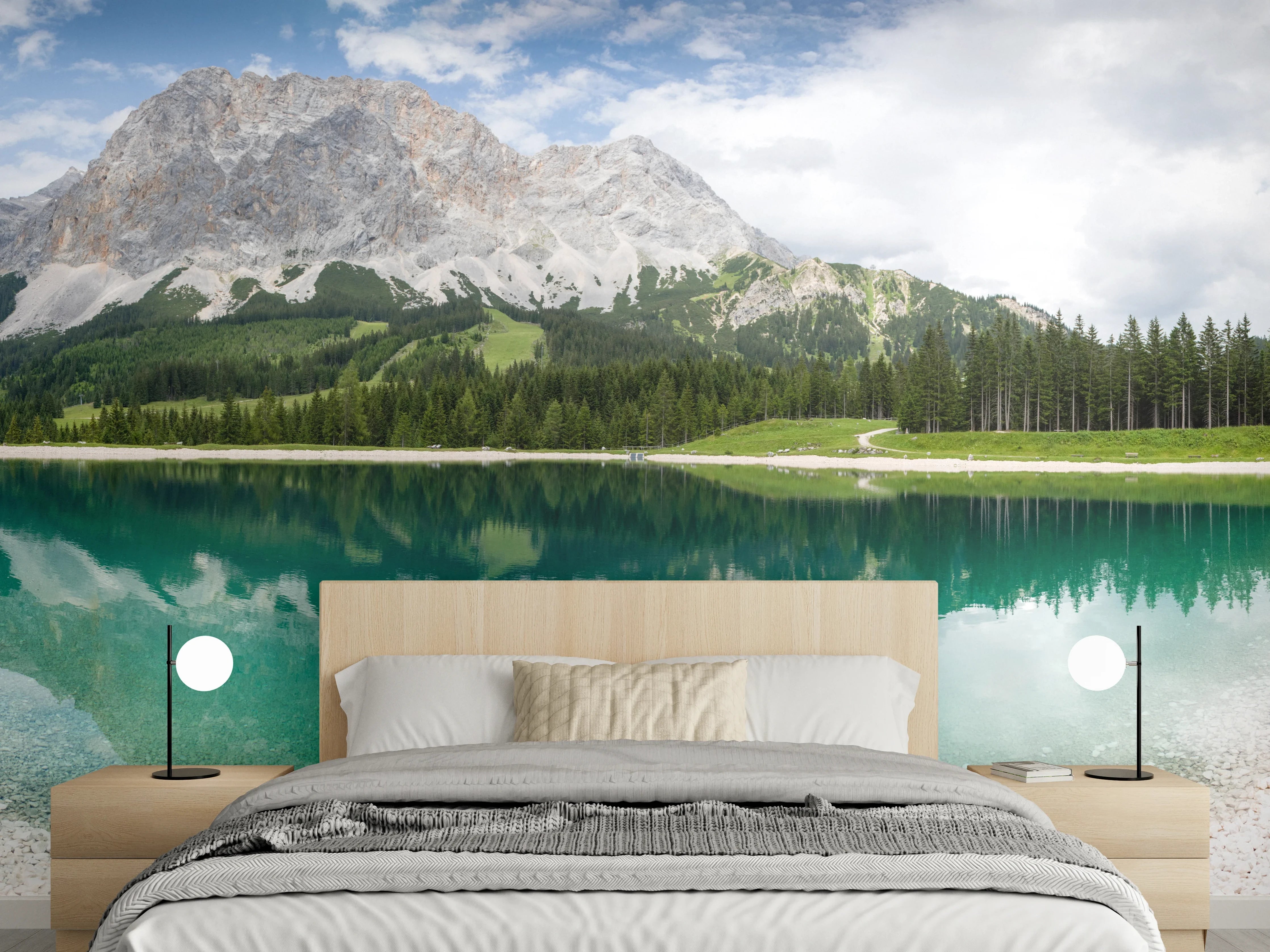 Wandverkleidung Schlafzimmer - Zugspitzarena bei Ehrwald