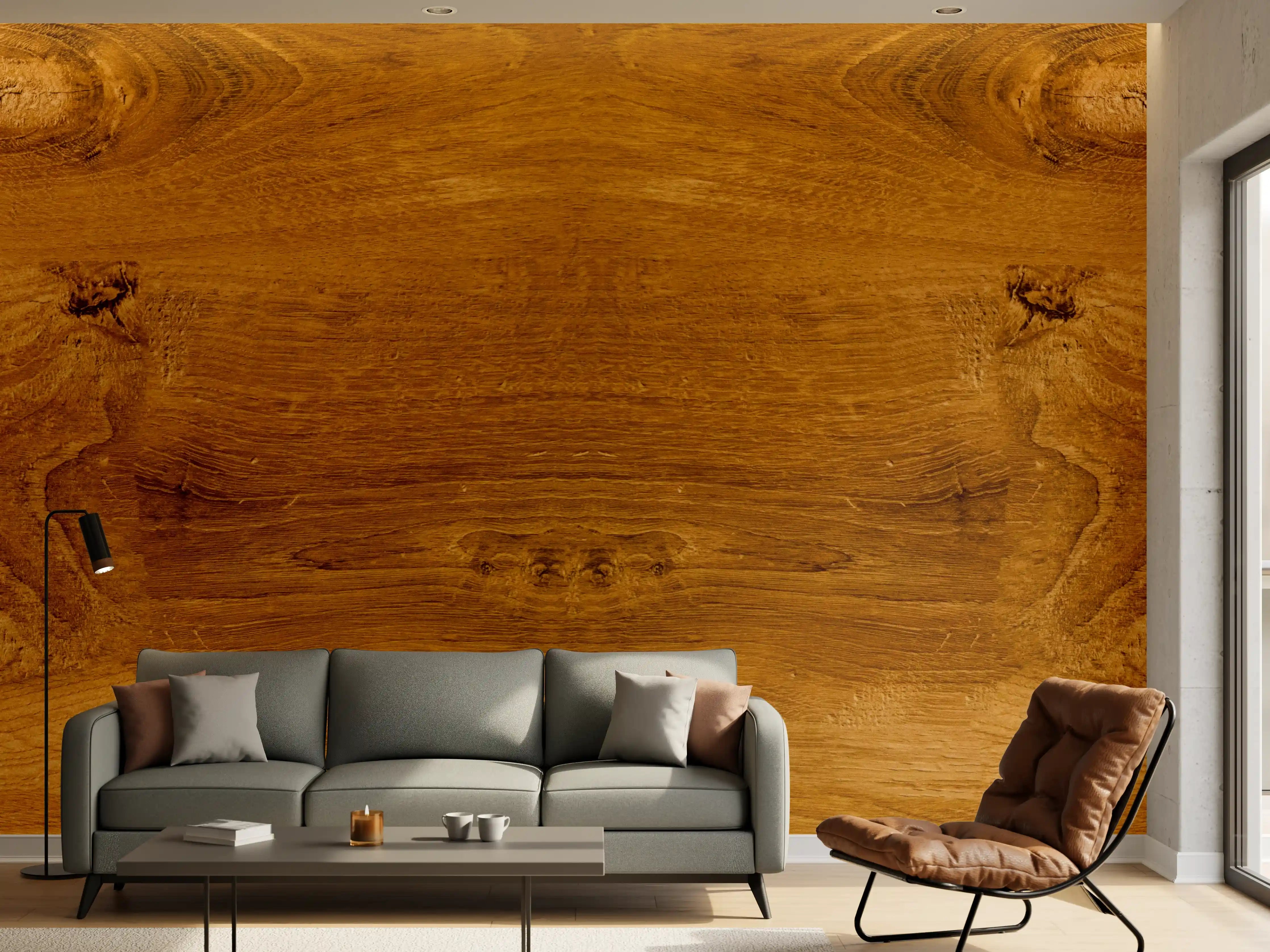 Wandverkleidung Wohnzimmer - Altes rustikales Holz Textur