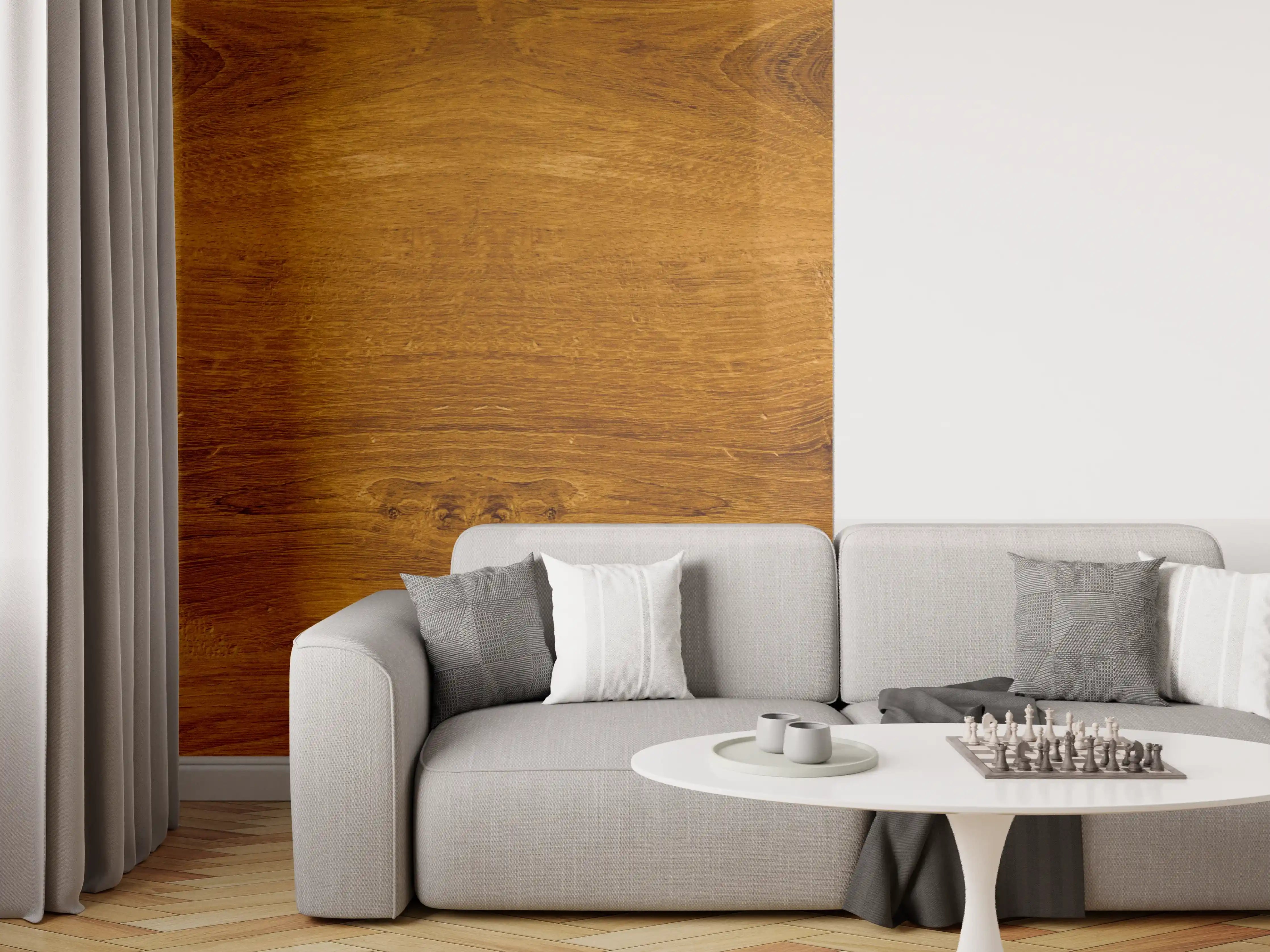 Wandverkleidung Wohnzimmer - Altes rustikales Holz Textur