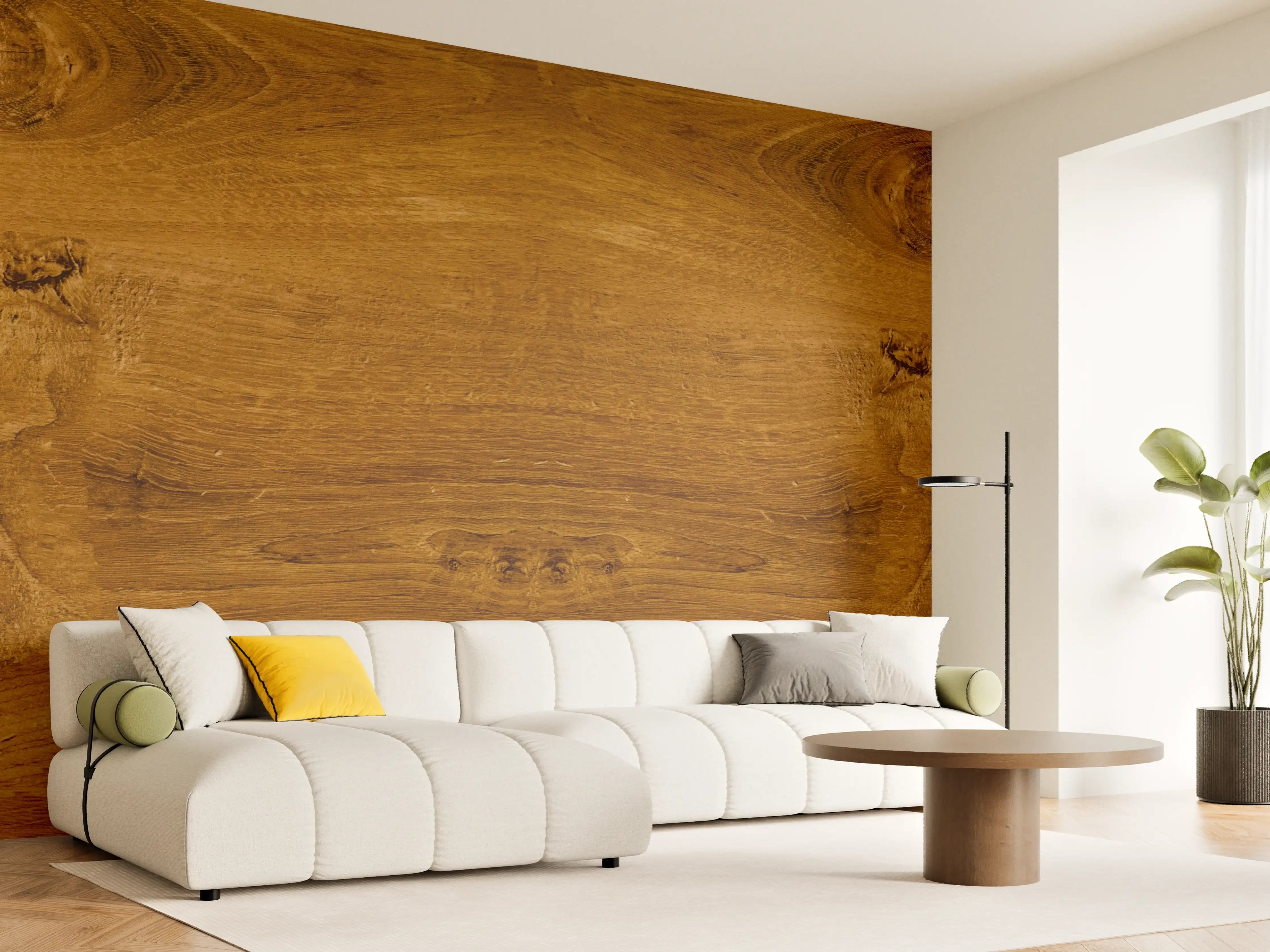 Wandverkleidung Wohnzimmer - Altes rustikales Holz Textur