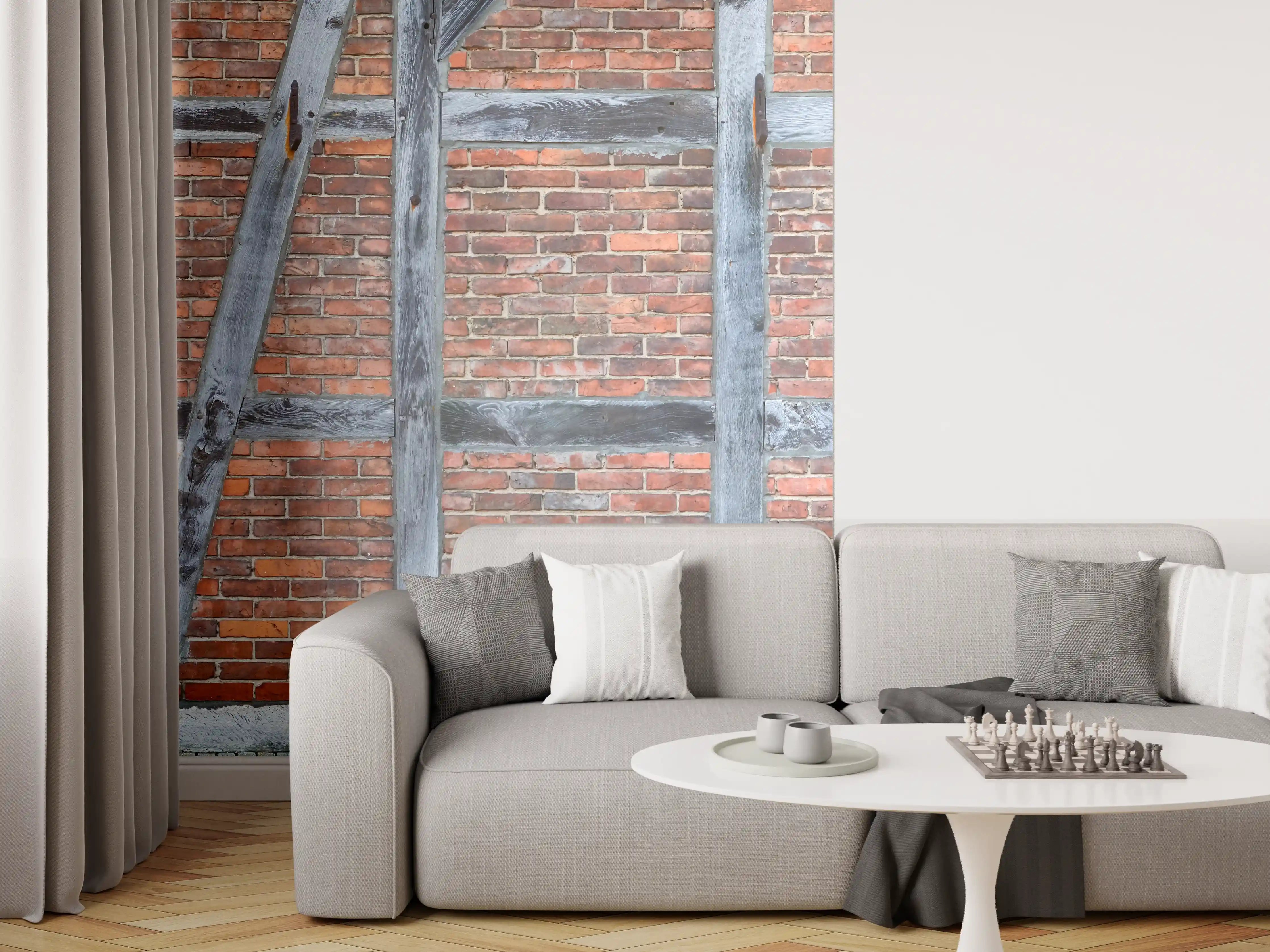Wandverkleidung Wohnzimmer - Altmodische Wand aus Niedersachen