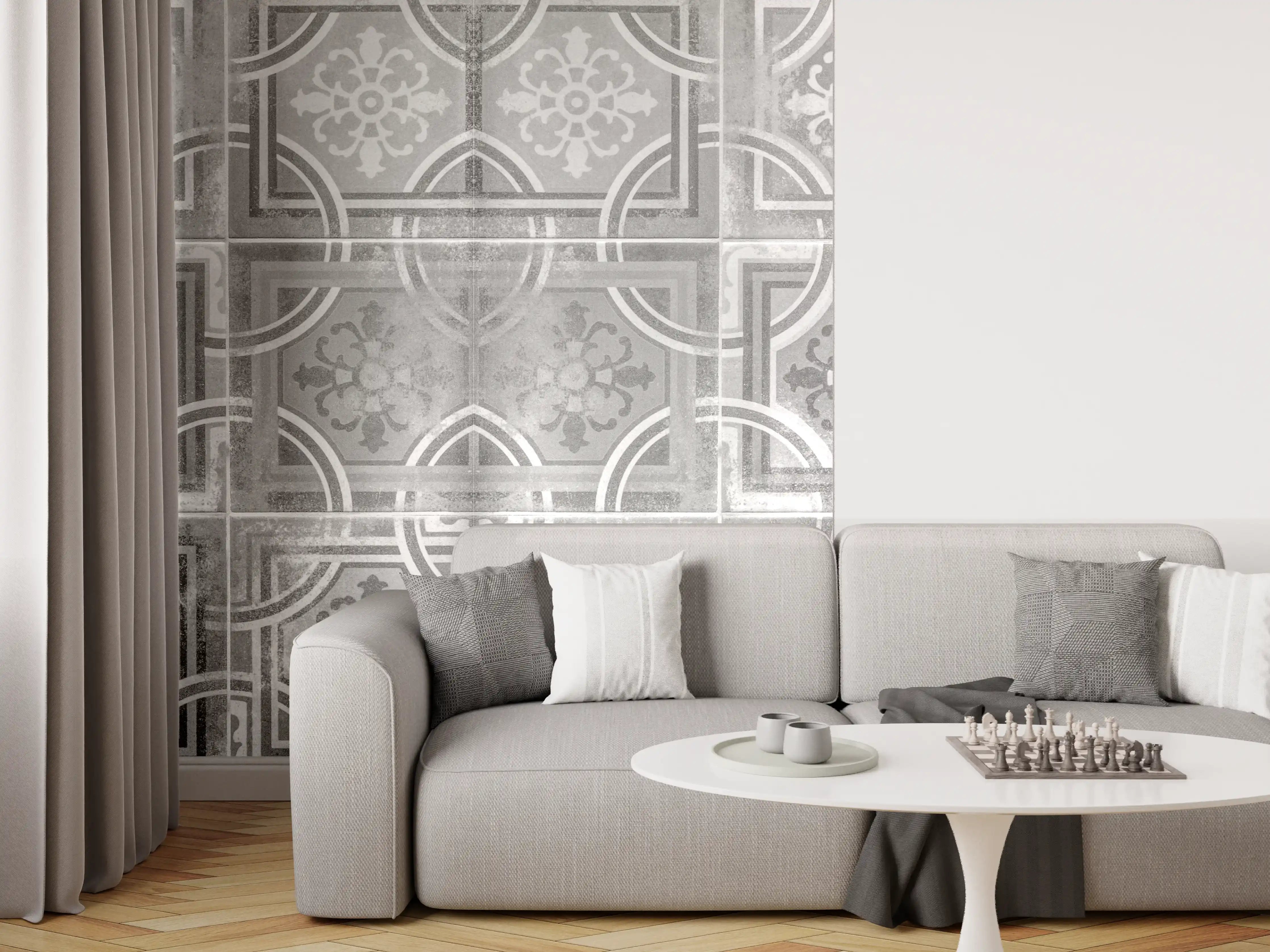 Wandverkleidung Wohnzimmer - Arabische schäbige Fliesen Hintergrund
