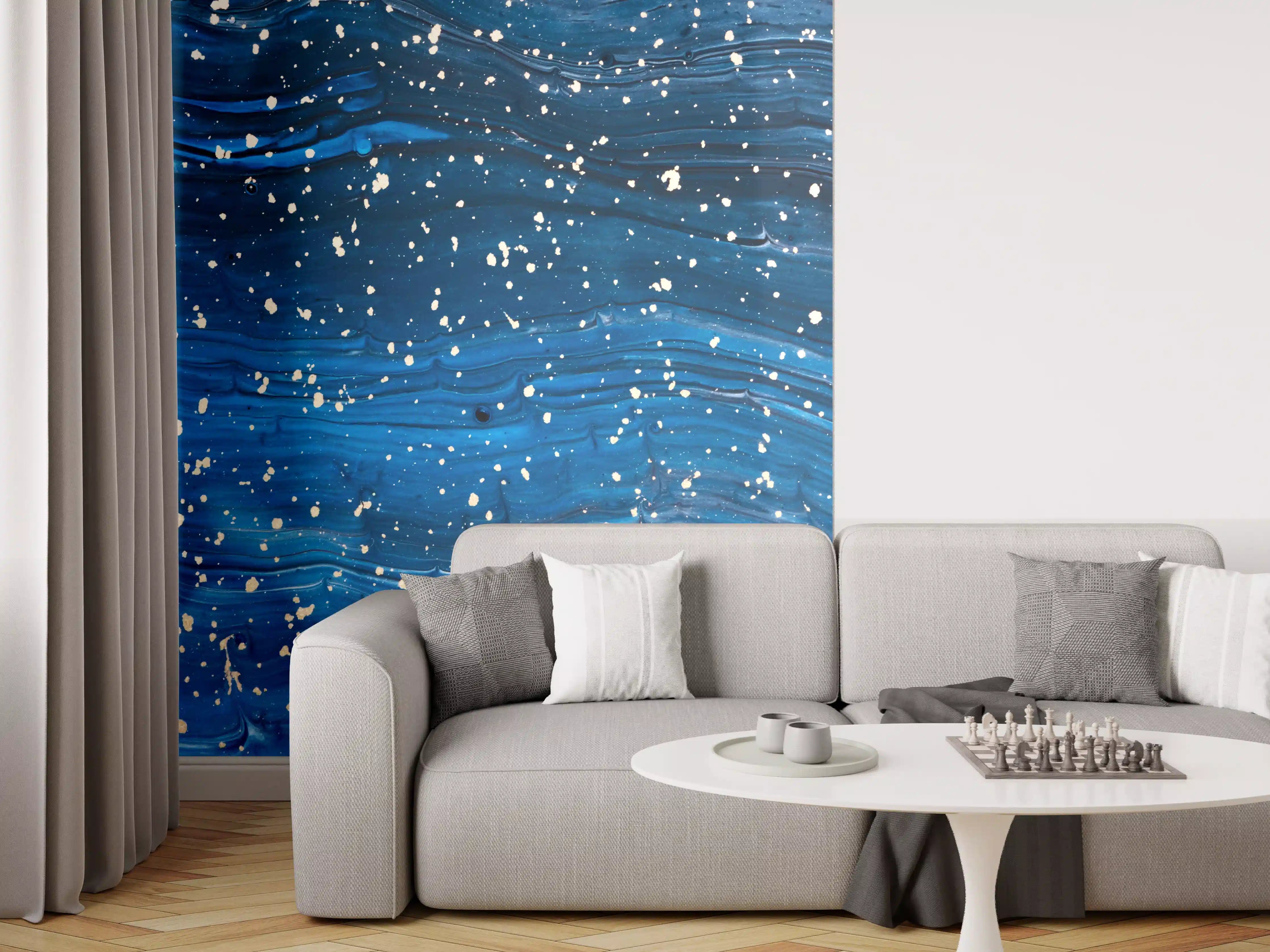 Wandverkleidung Wohnzimmer - Atemberaubendes Bild von Meereswellen