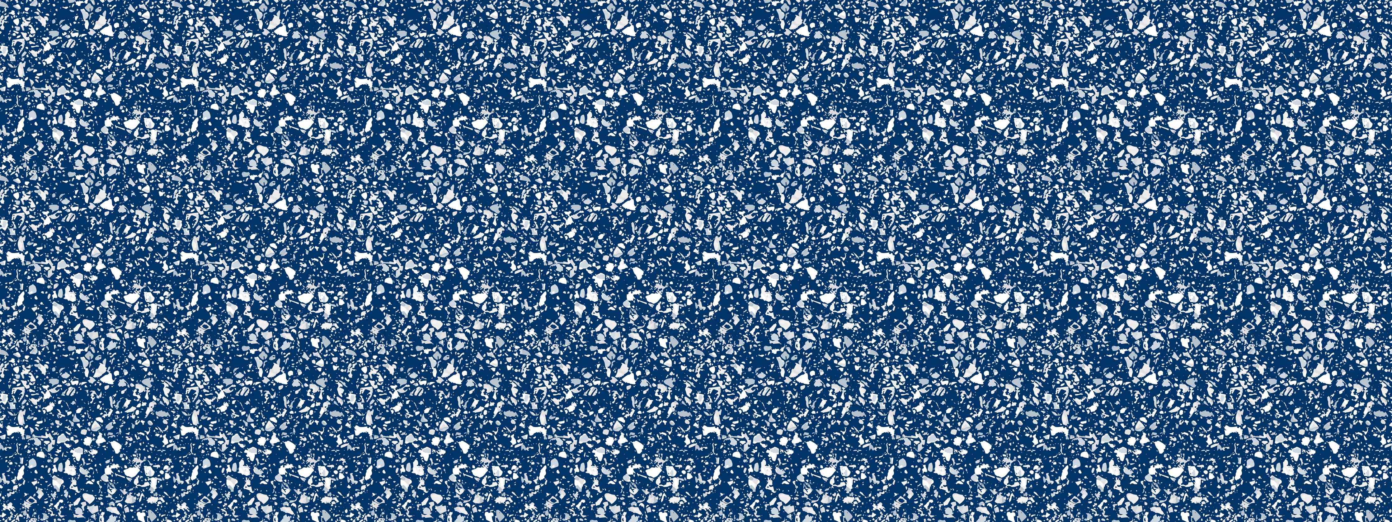 Wandverkleidung Wohnzimmer-Blauer Schnee-Effekt