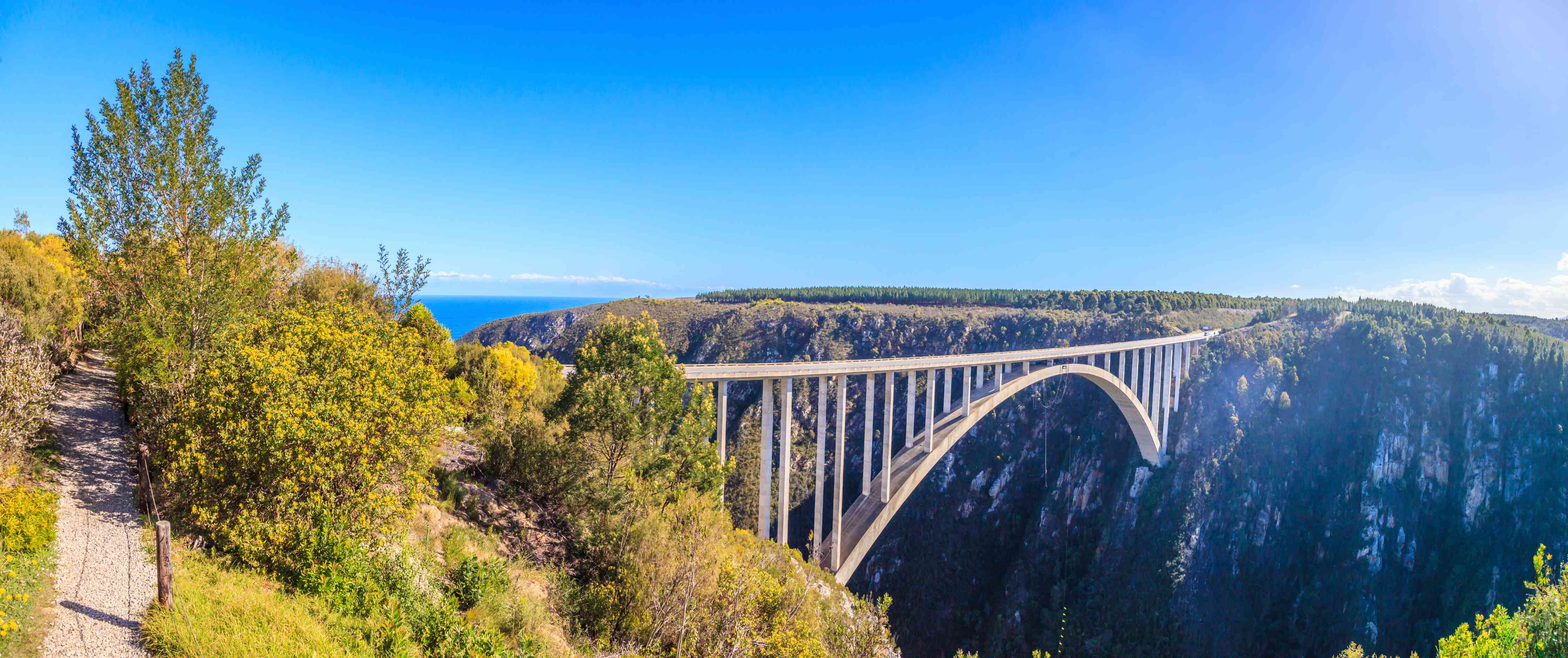 Wandverkleidung Wohnzimmer-Bloukrans Bridge - Tsitsikama Nationalpark
