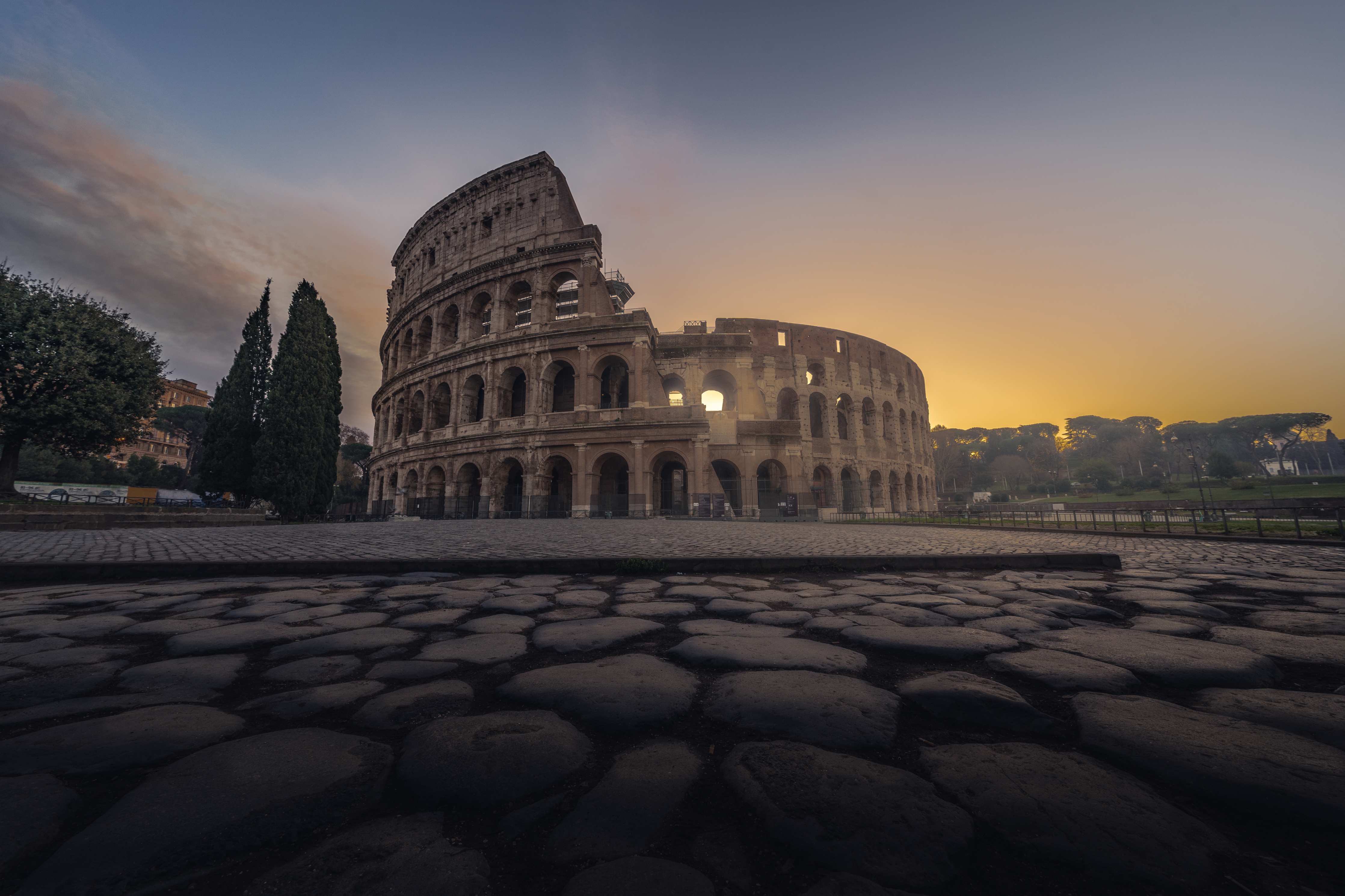 Wandverkleidung Wohnzimmer-Colosseum, Rome, Italy