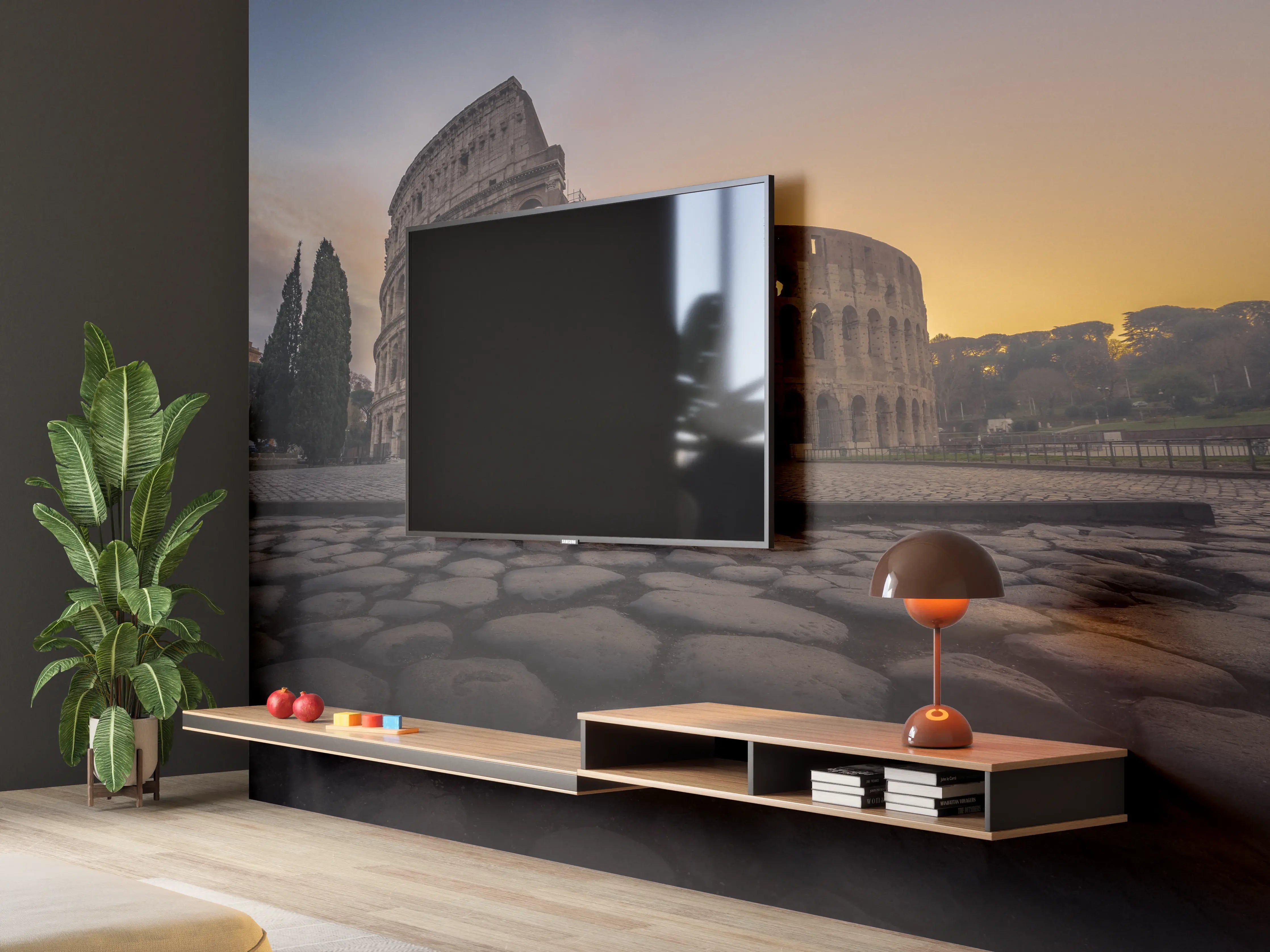 Wandverkleidung Wohnzimmer - Colosseum, Rome, Italy