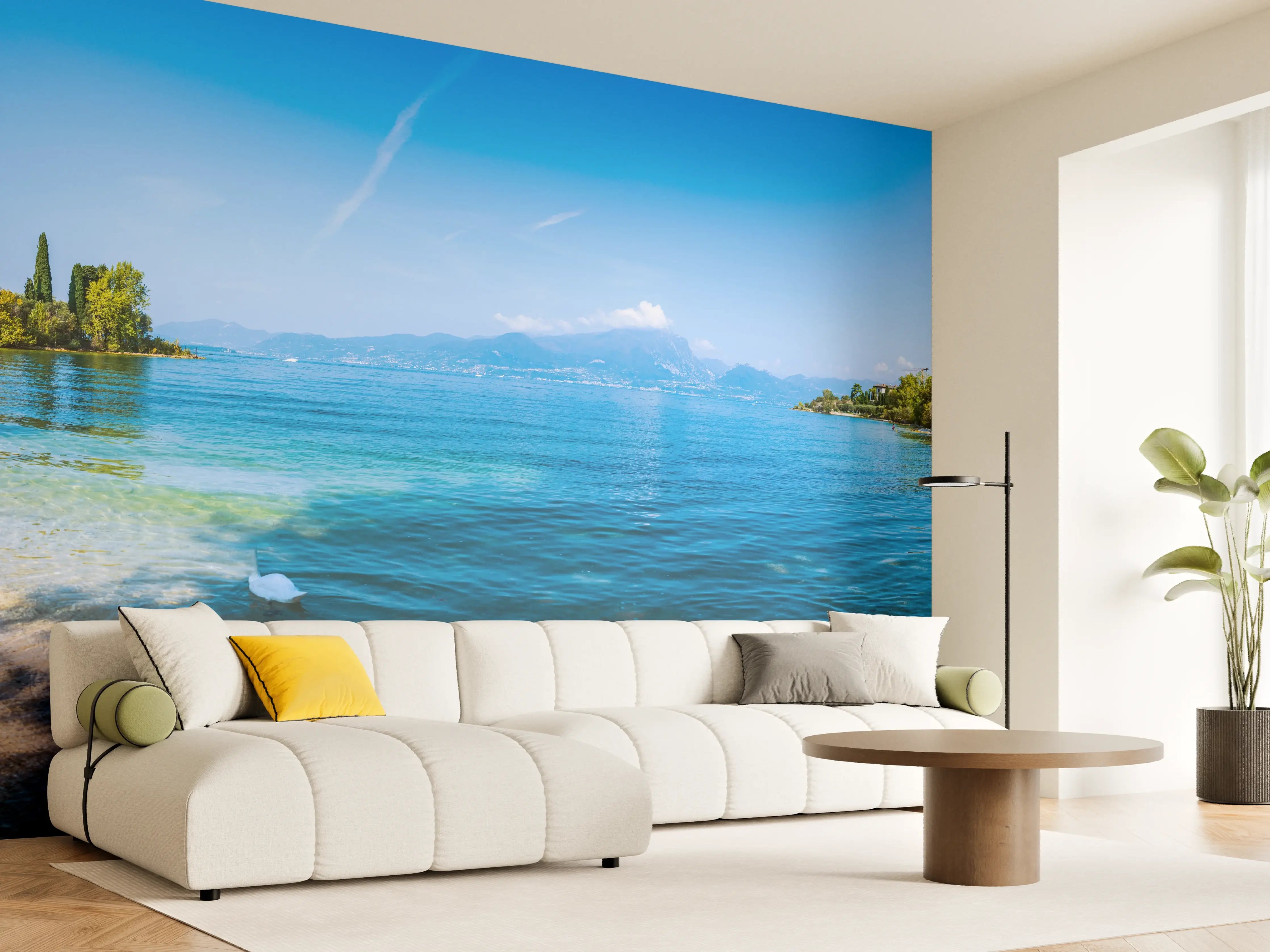 Wandverkleidung Wohnzimmer - Die Schönheit von Punta San Vigilio