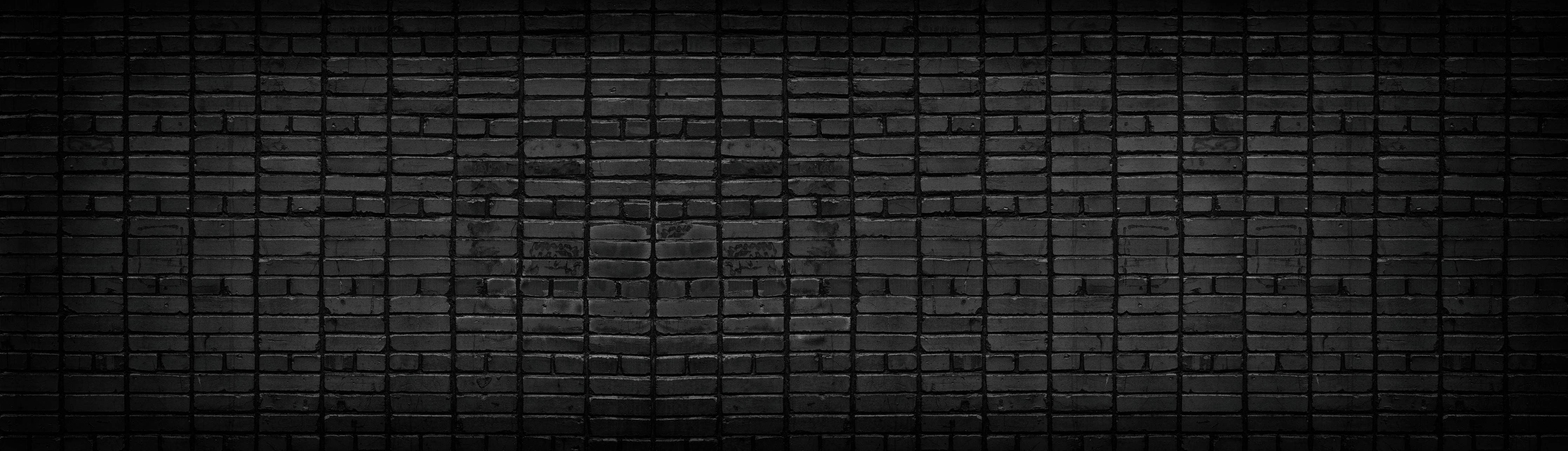 Wandverkleidung Wohnzimmer-Dunkelgraue Panorama Mauerwerk