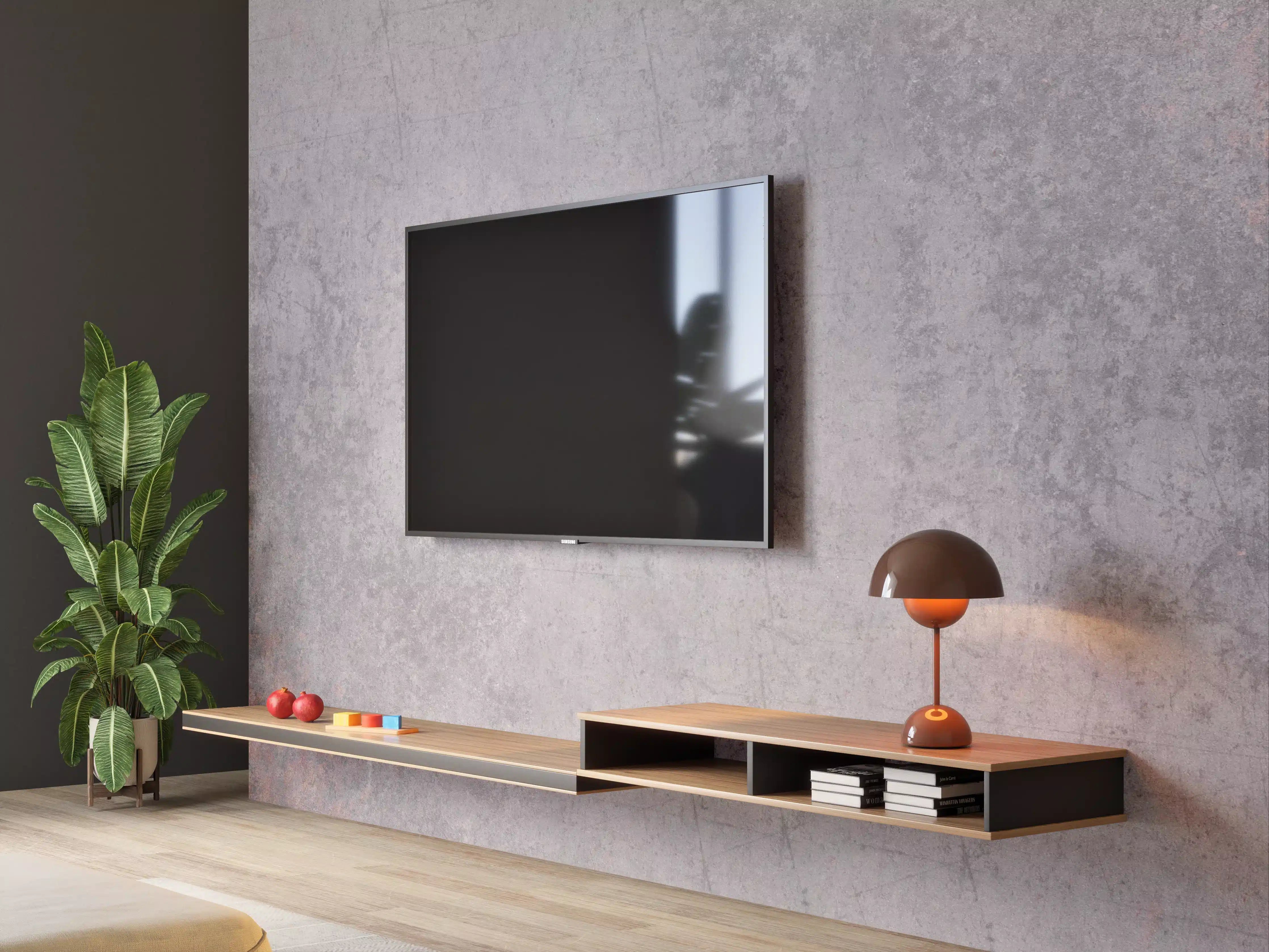 Wandverkleidung Wohnzimmer - Dunklen Metall Steinhintergrund